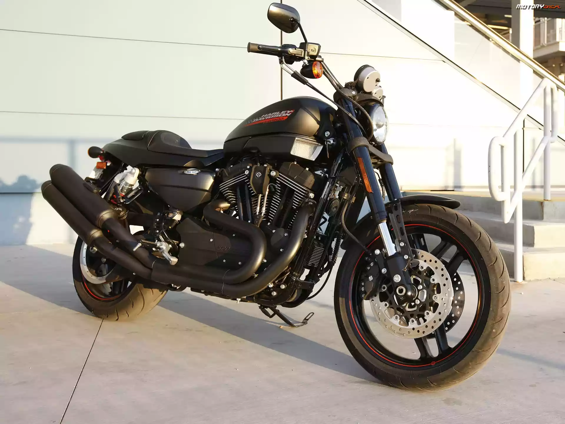 Mat, Harley Davidson XR1200X, Czarny