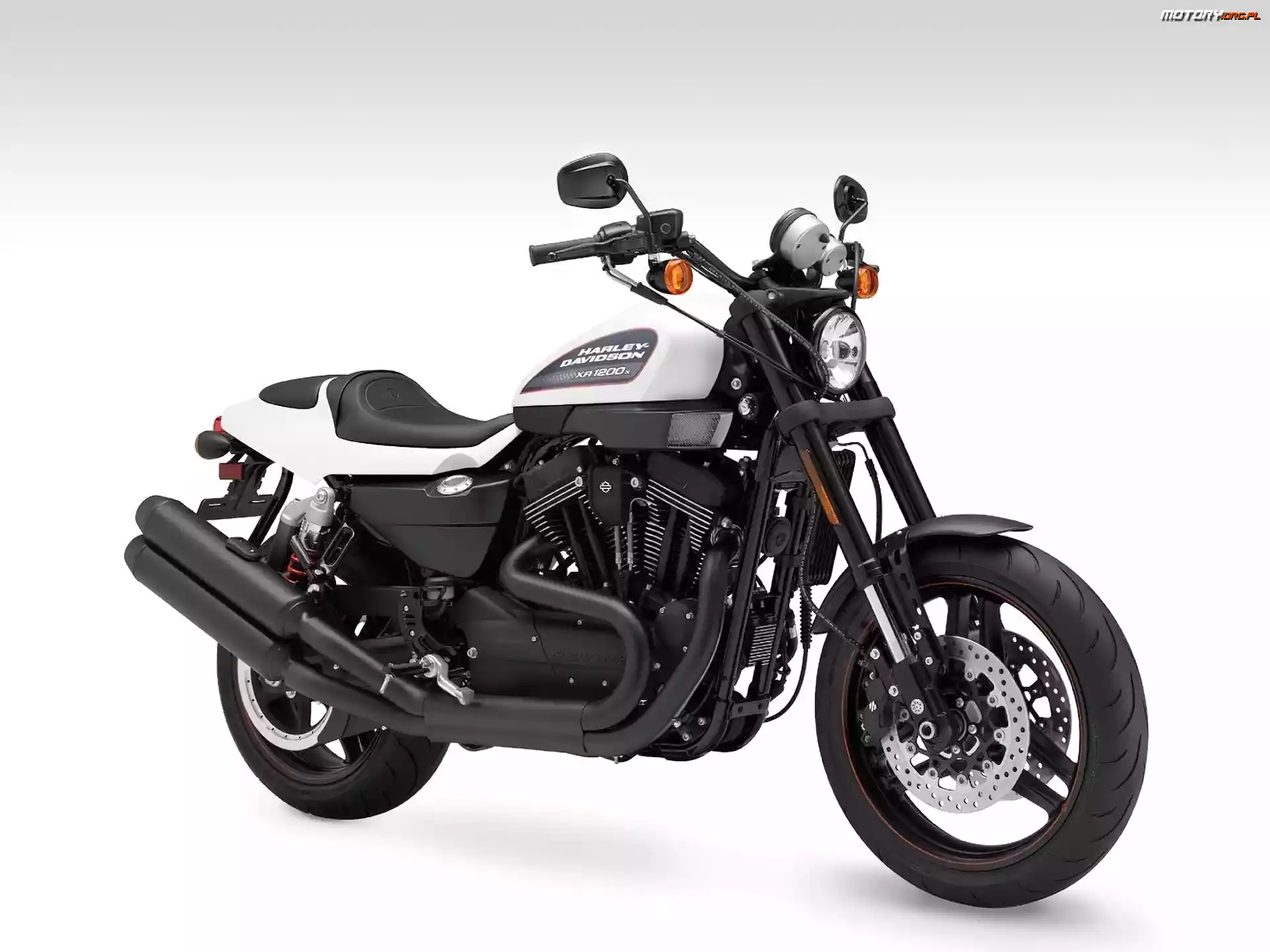 Silnik, Harley Davidson XR1200X, Czarny
