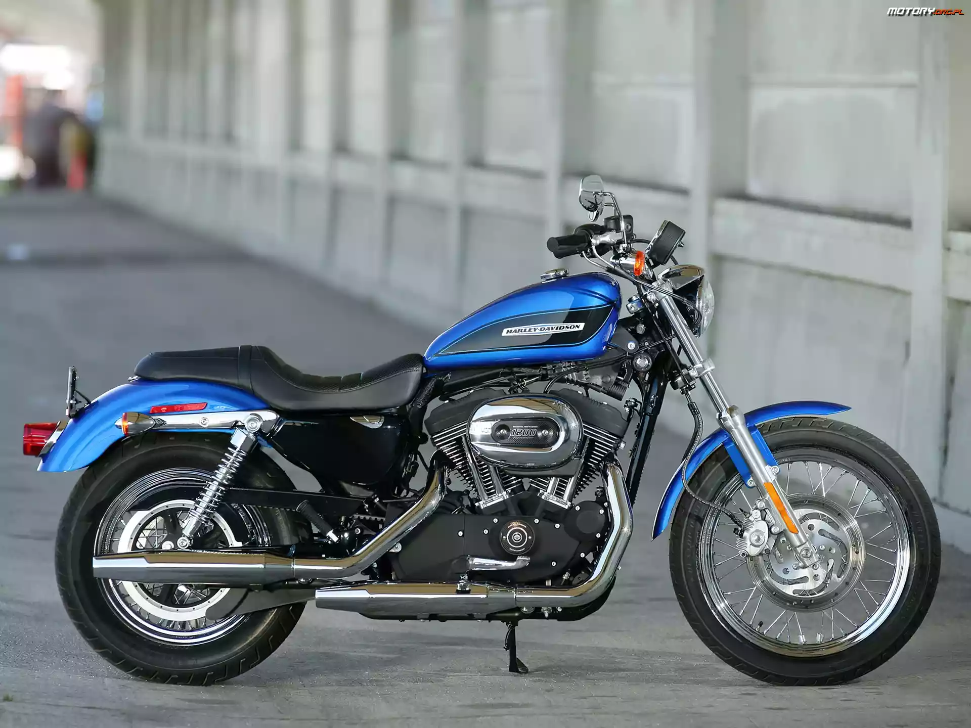 Hamulca, Harley Davidson XL1200R Sportster, Dźwignia