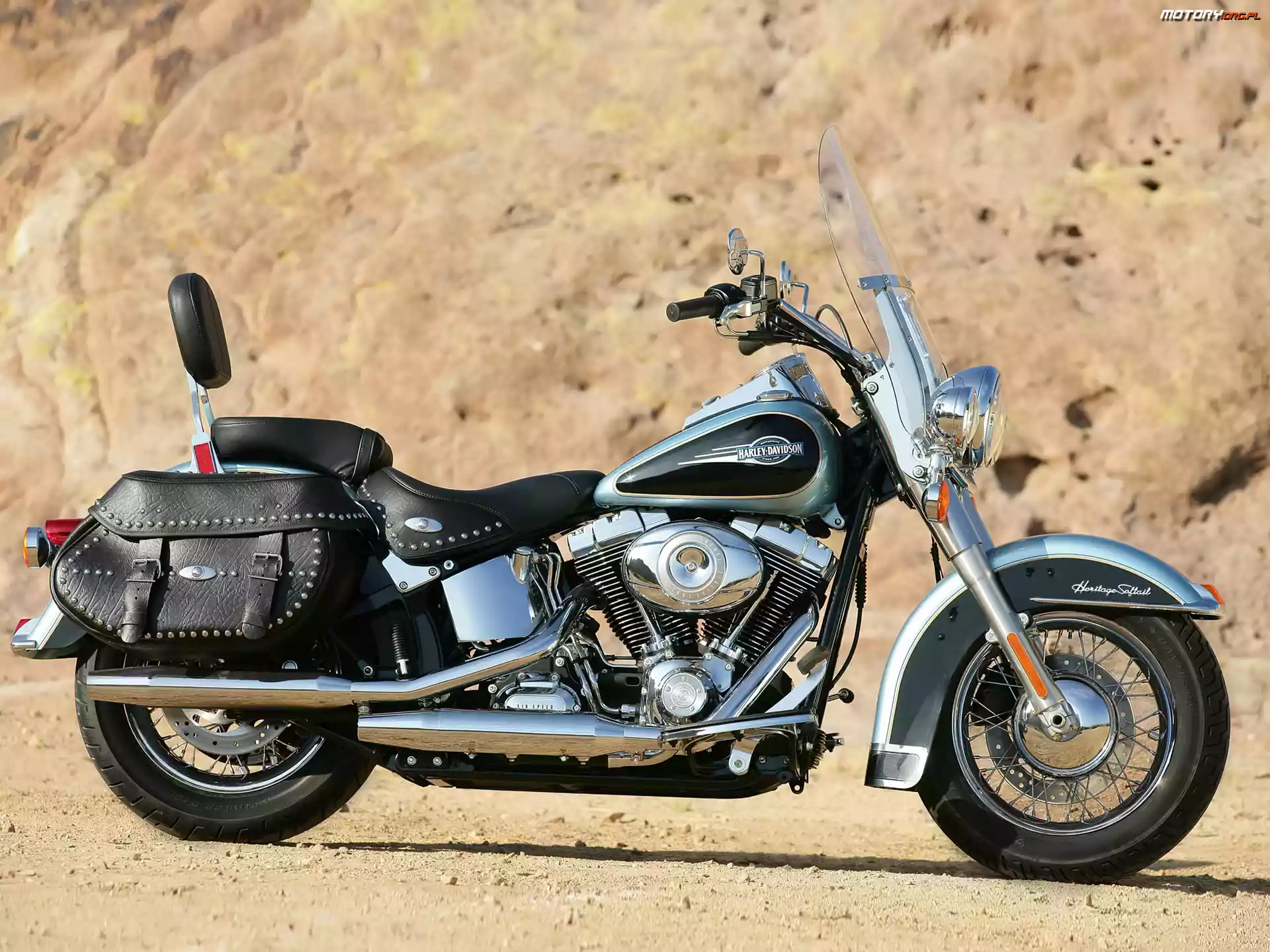 Szyba, Harley-Davidson Softail Heritage