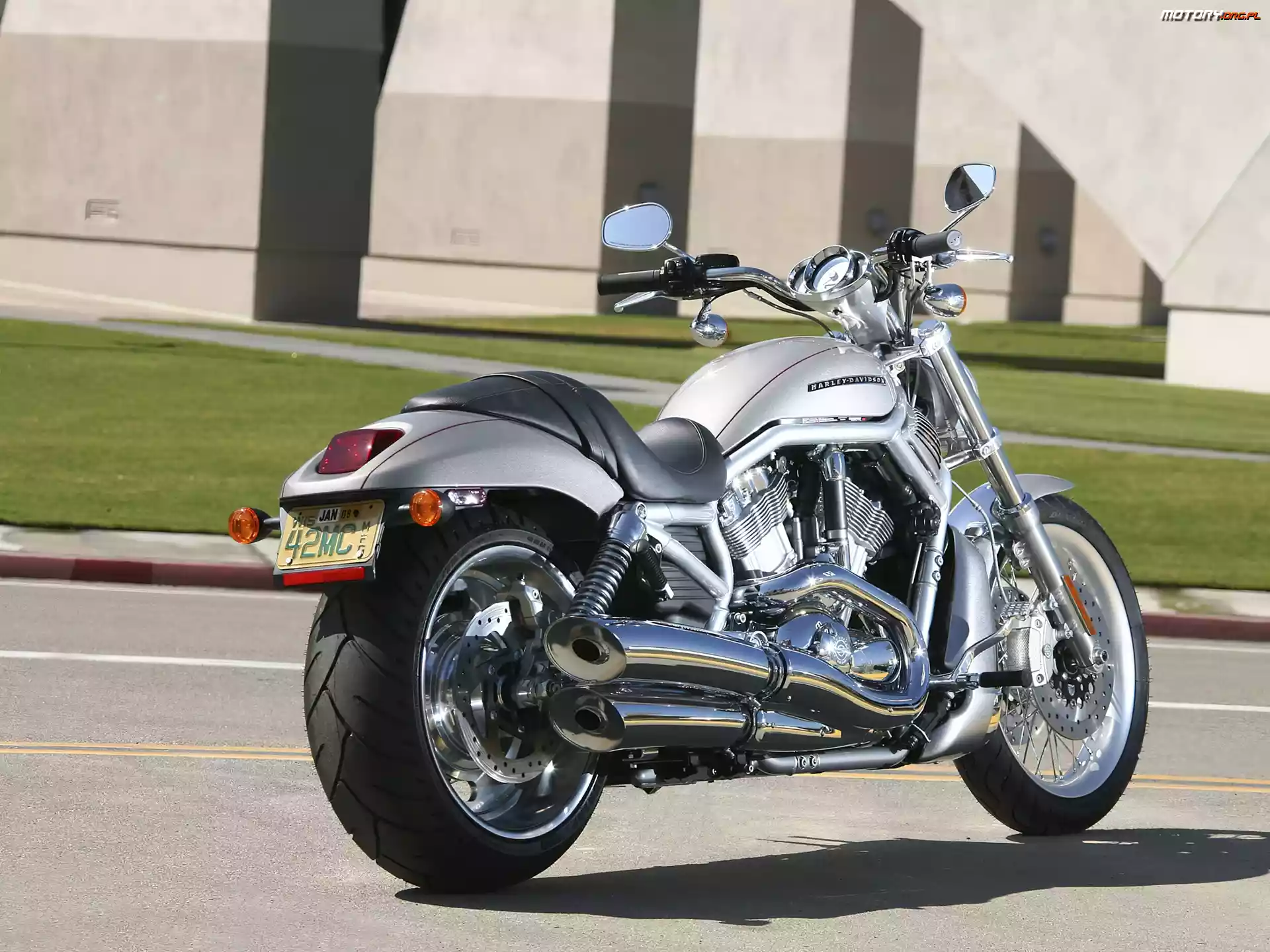 Siedzenie, Harley Davidson V-Rod, Lusterka