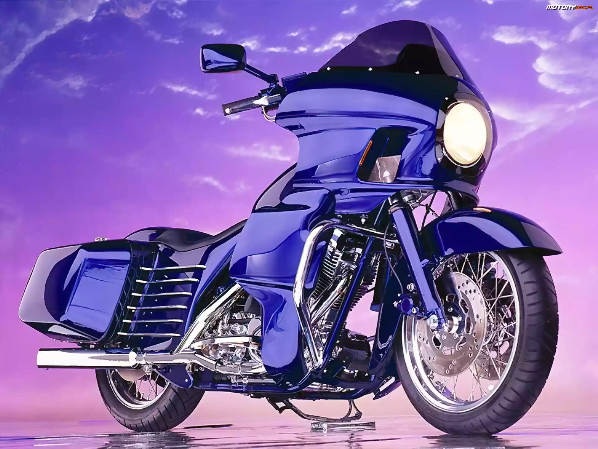 Harley-Davidson, Niebieski