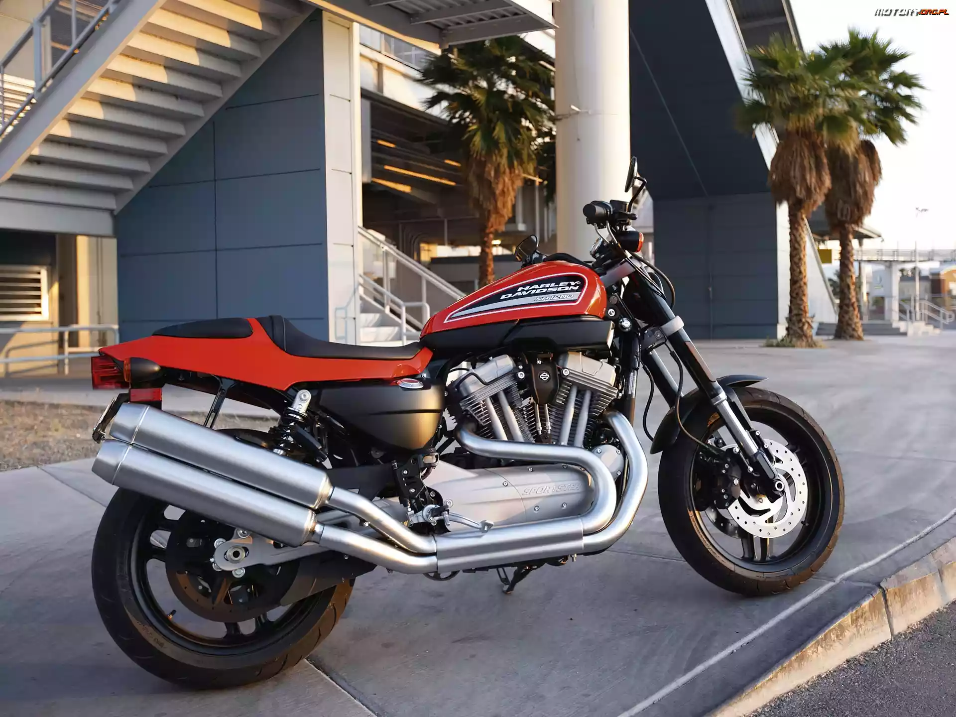 Napędowy, Harley Davidson XR1200, Pas