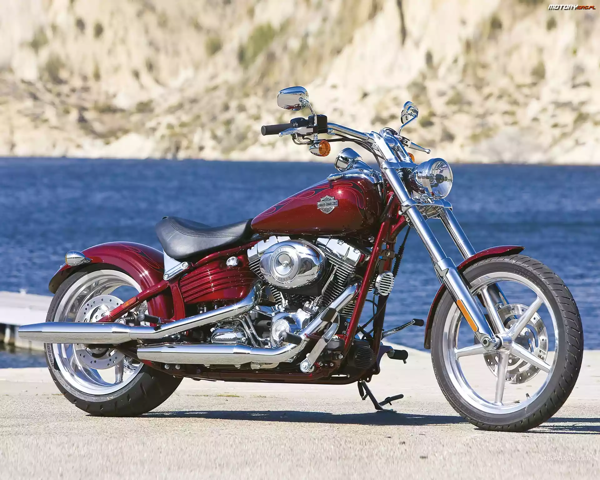 Harley, Davidson, 2009, Rocker