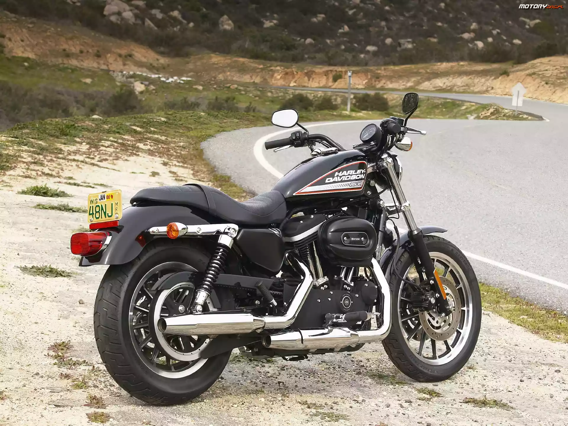 Wydechowe, Harley Davidson Sportster XL883R, Rury