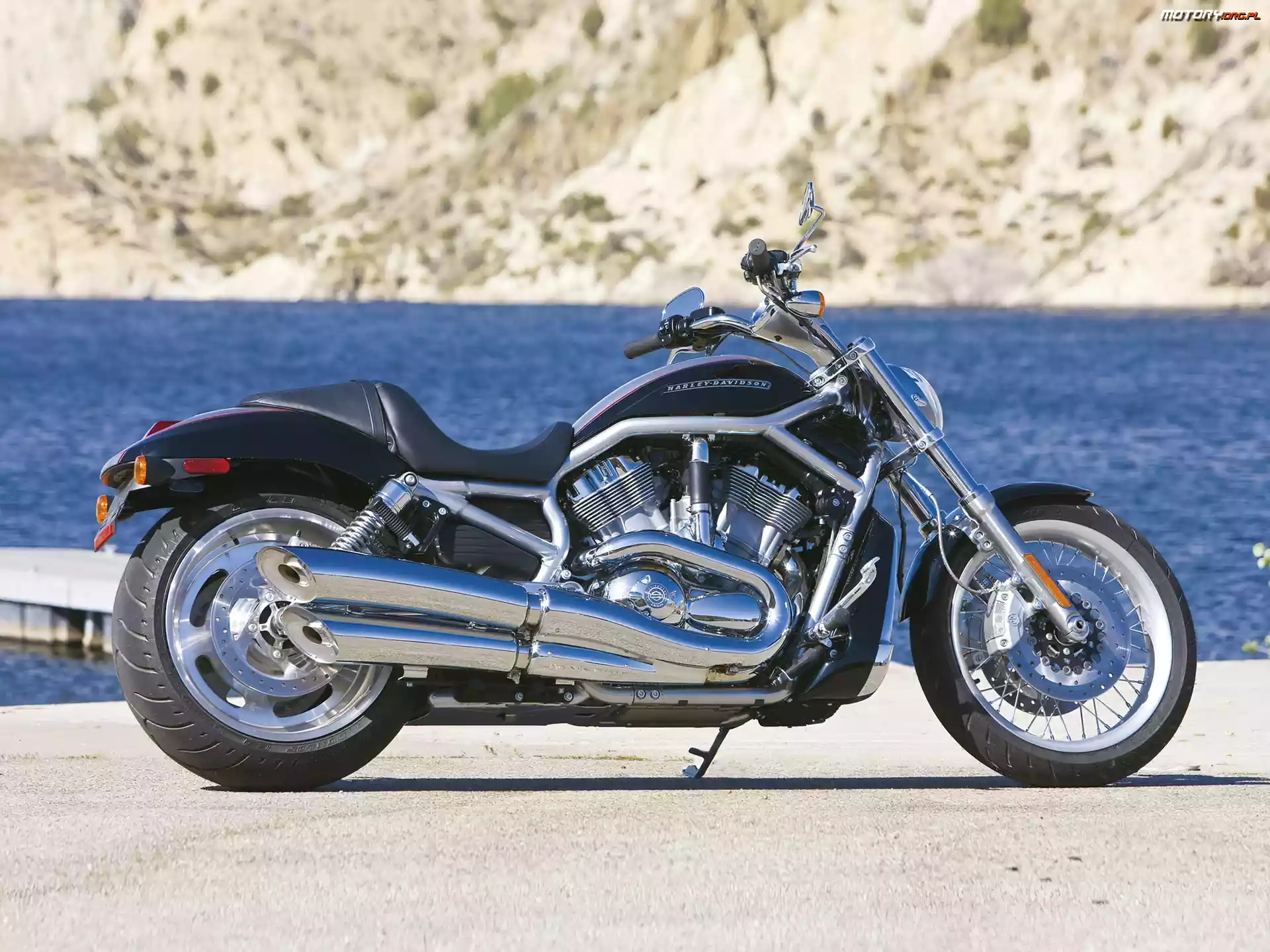 Rama, Harley Davidson V-Rod, Stalowa