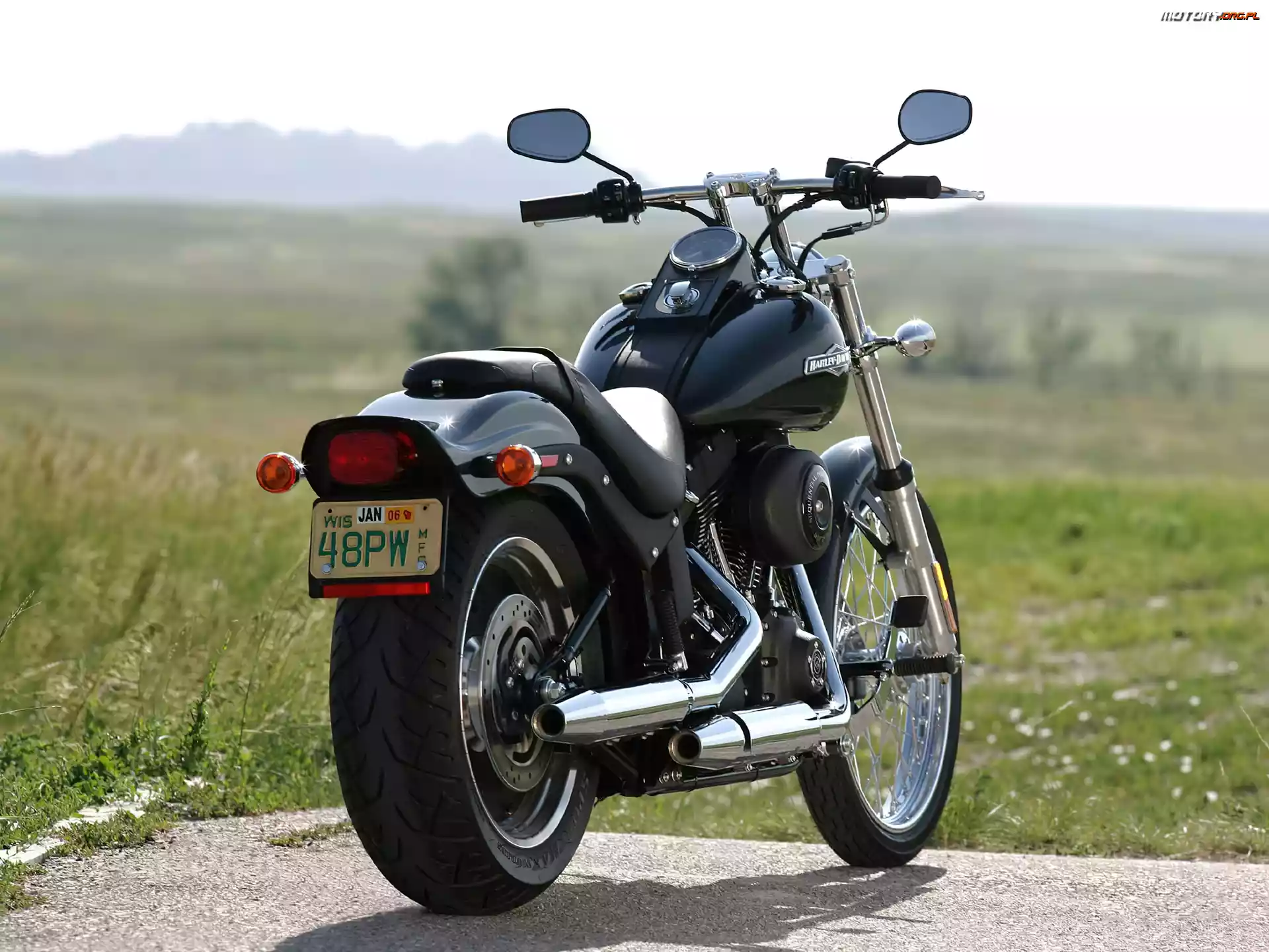 Harley Davidson Softail Night Train, Prędkościomierz