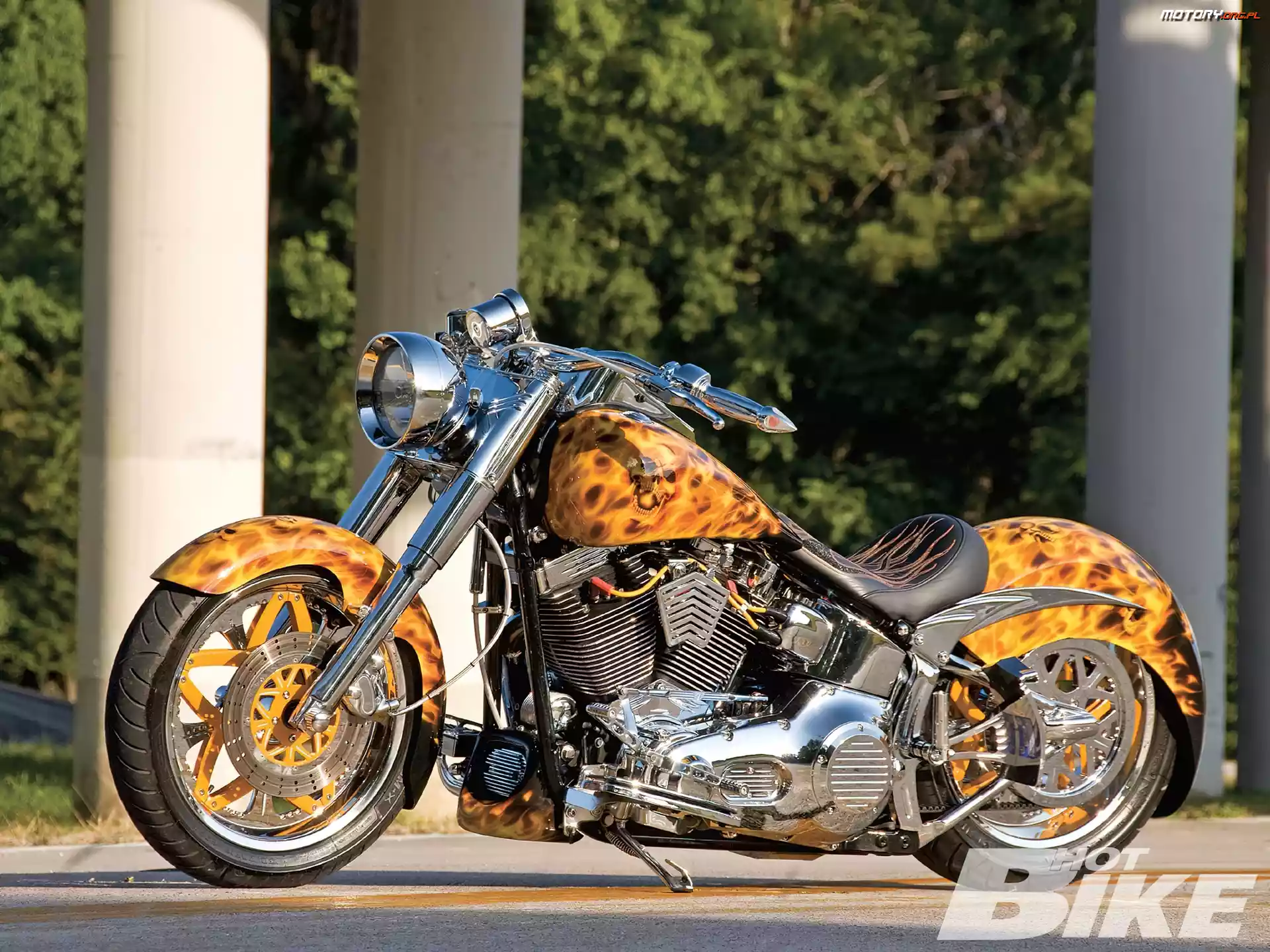 Stylizacja, Harley Davidson Fat Boy, Tuning
