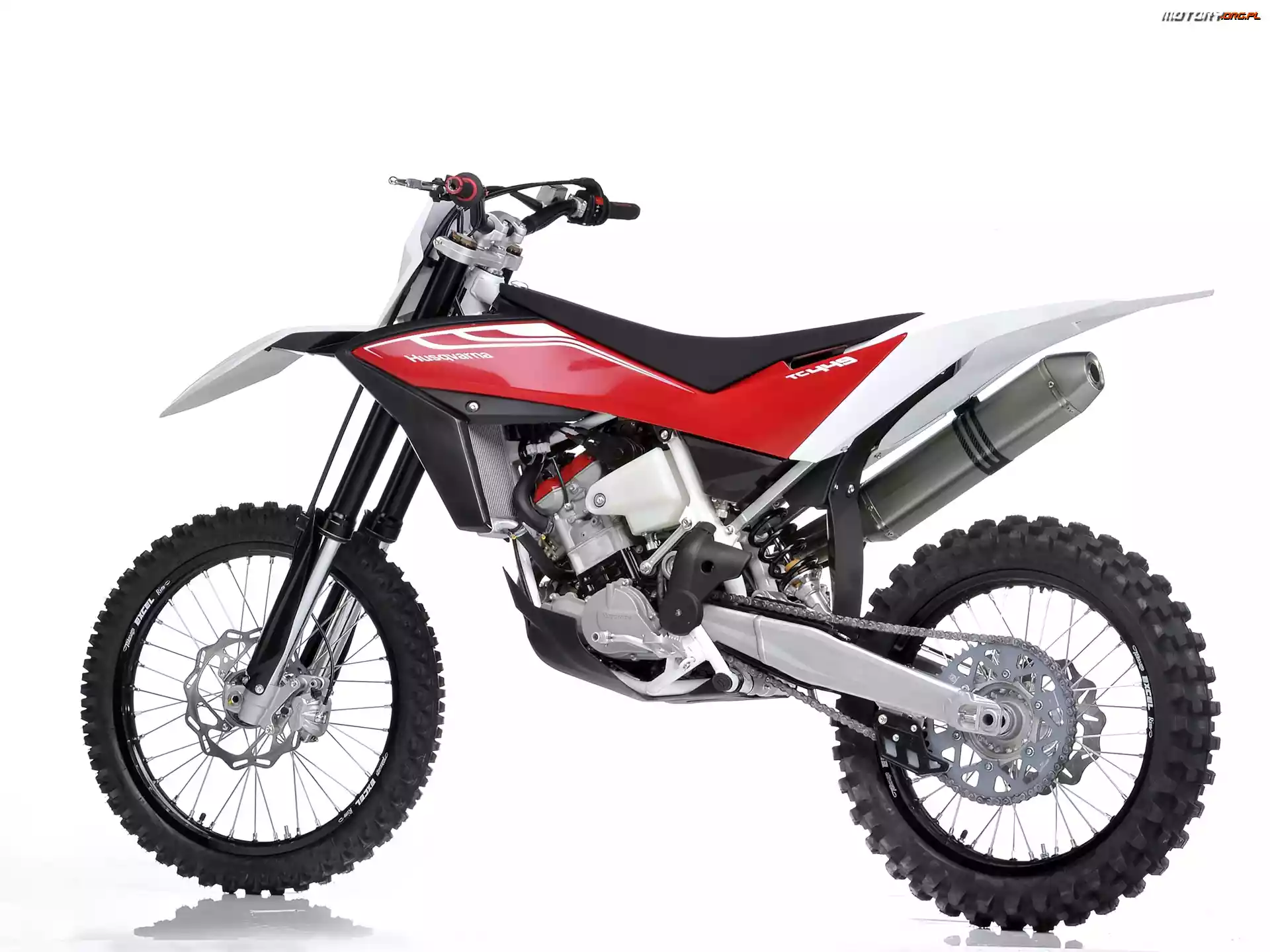 Łańcuch, Husqvarna TC 449, Kierownica