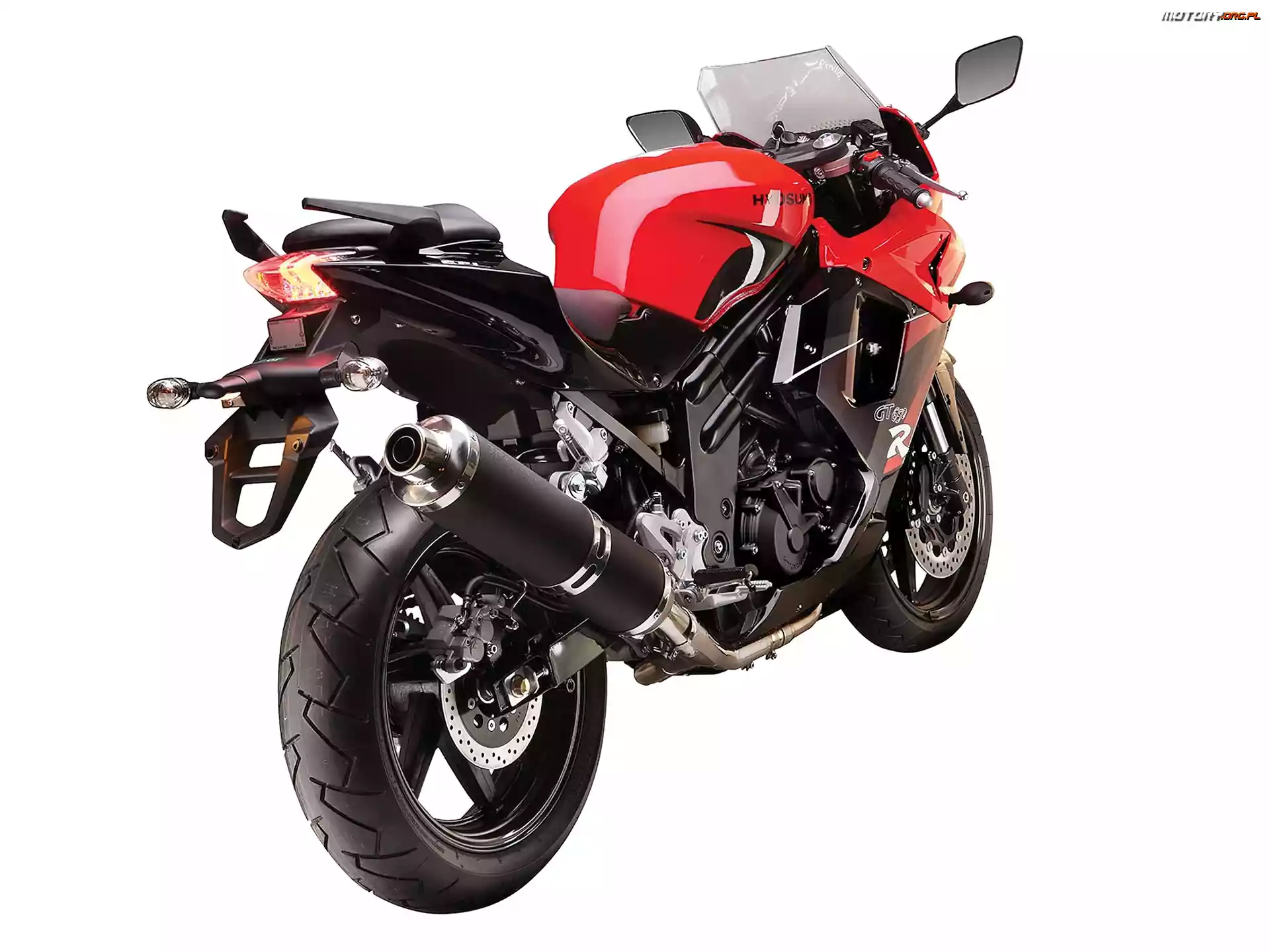 Pasażera, Hyosung GT650R EFI, Uchwyt