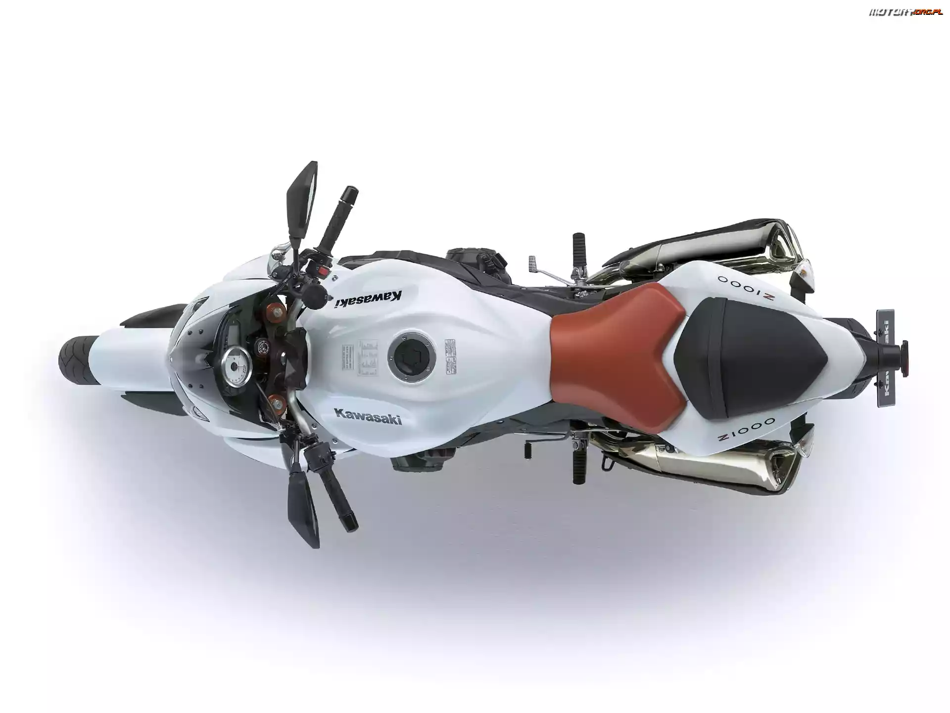 Kierownica, Kawasaki Z1000, Bak
