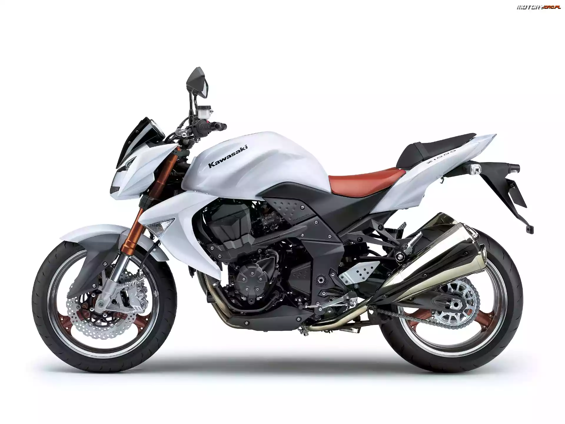 Rama, Kawasaki Z1000, Czarna