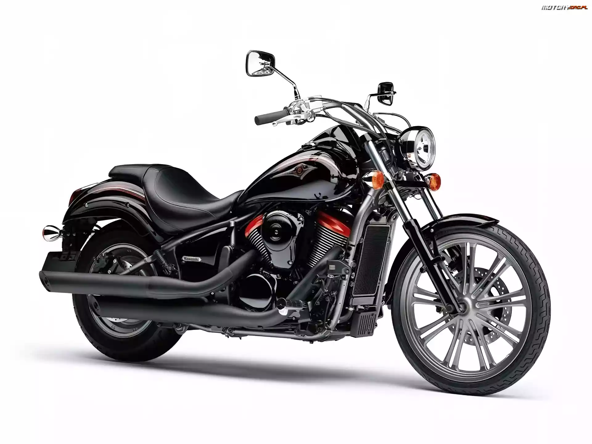 Mat, Kawasaki VN 900, Czarny