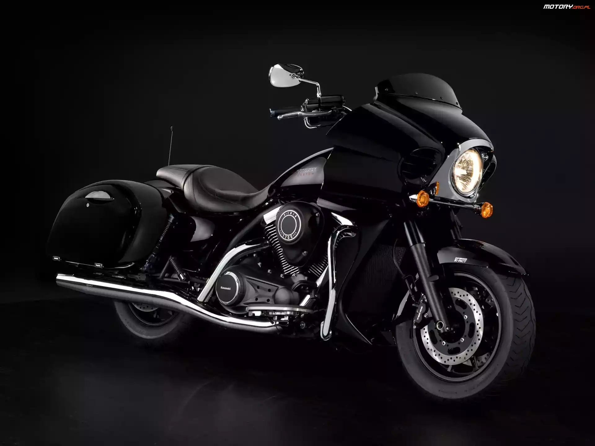 Przód, Kawasaki VN 1700 Voyager, Lampa