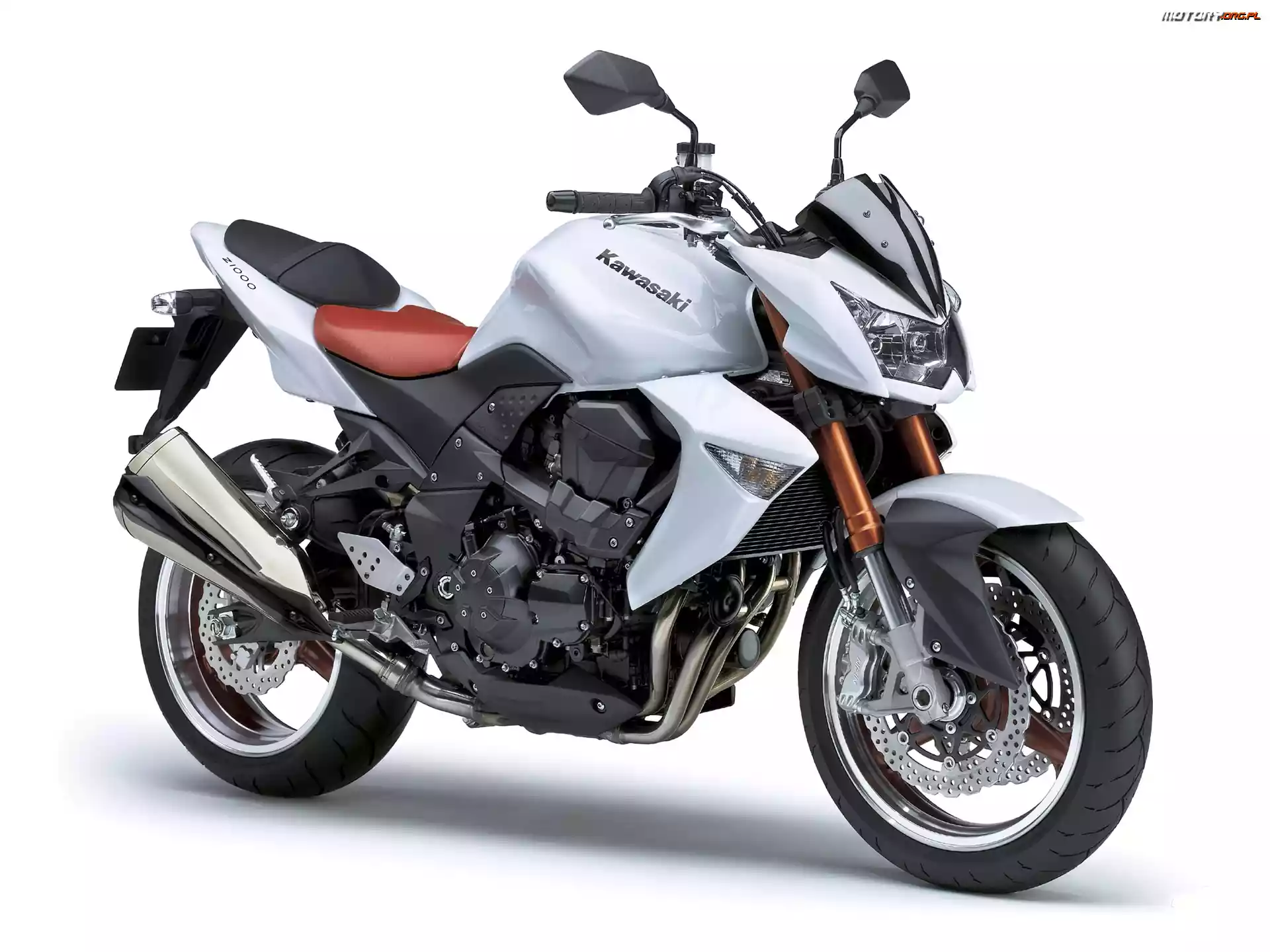 Kawasaki Z1000, Lusterka, Gazu, Manetka