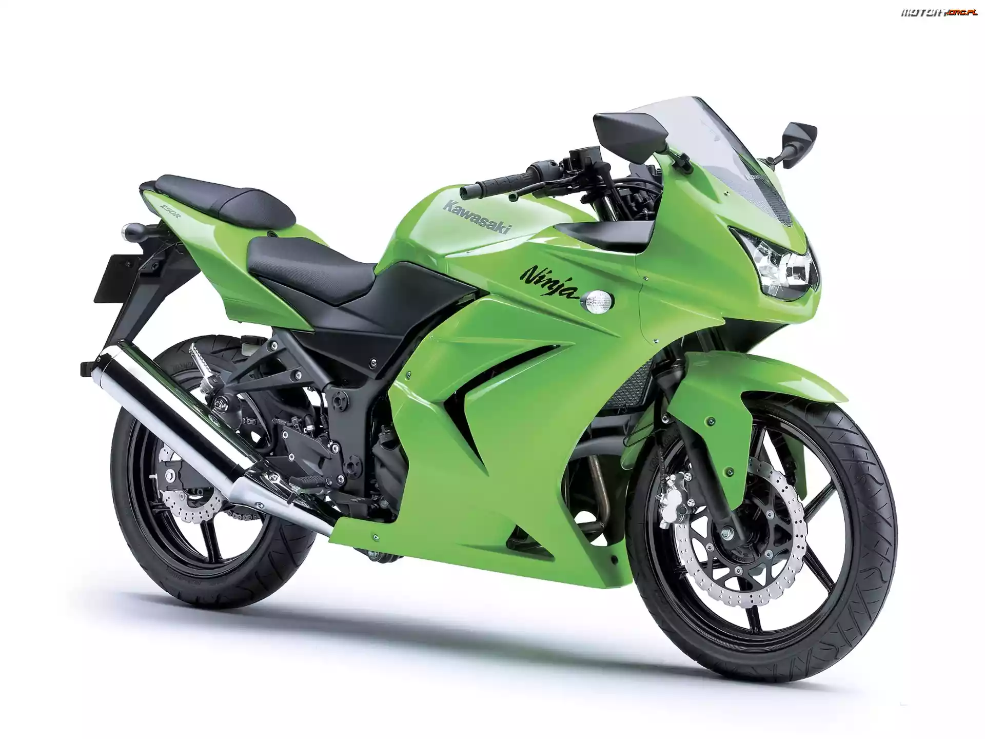 Kierownica, Kawasaki Ninja 250R, Owiewki