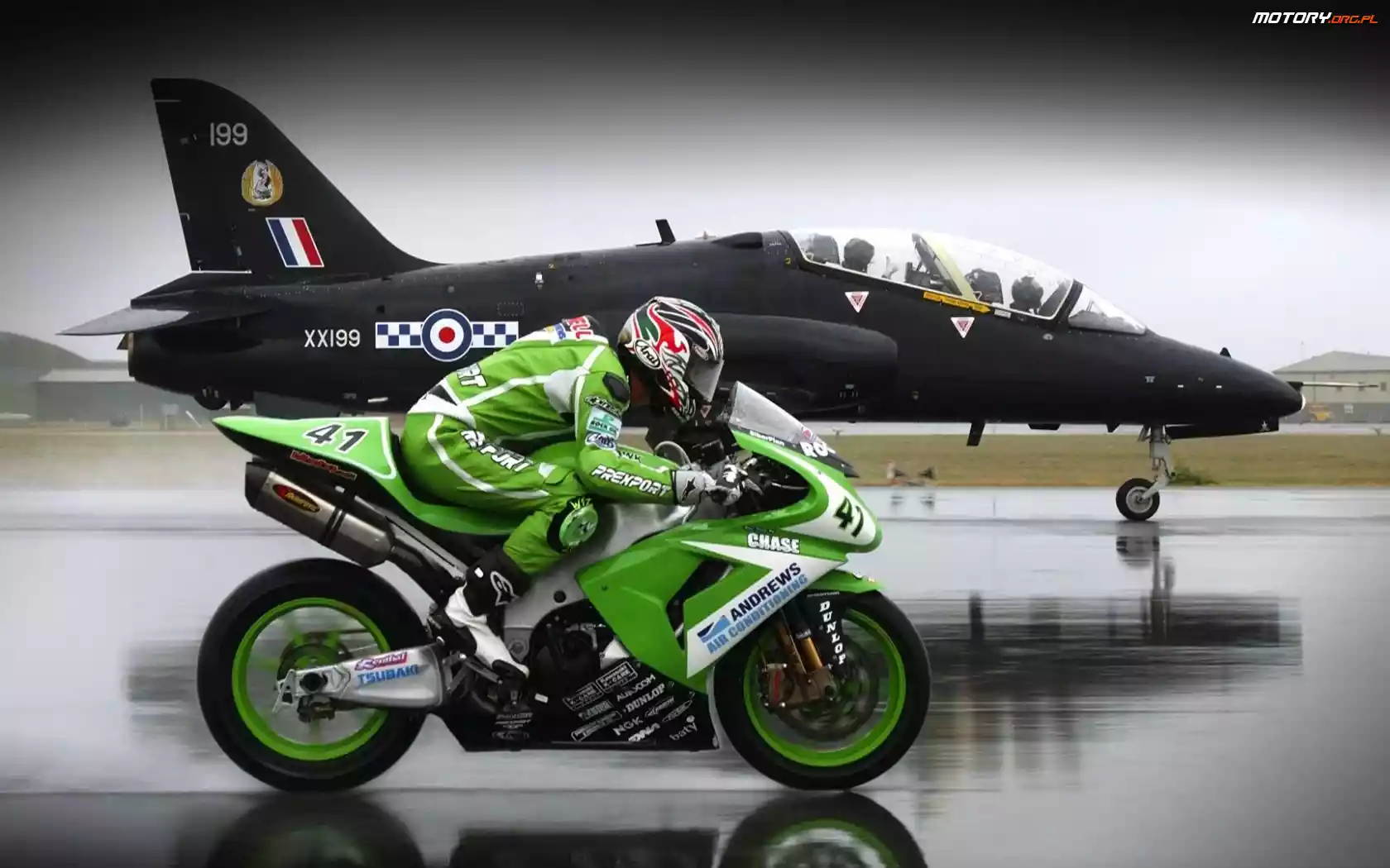 Samolot, Kawasaki, Motor