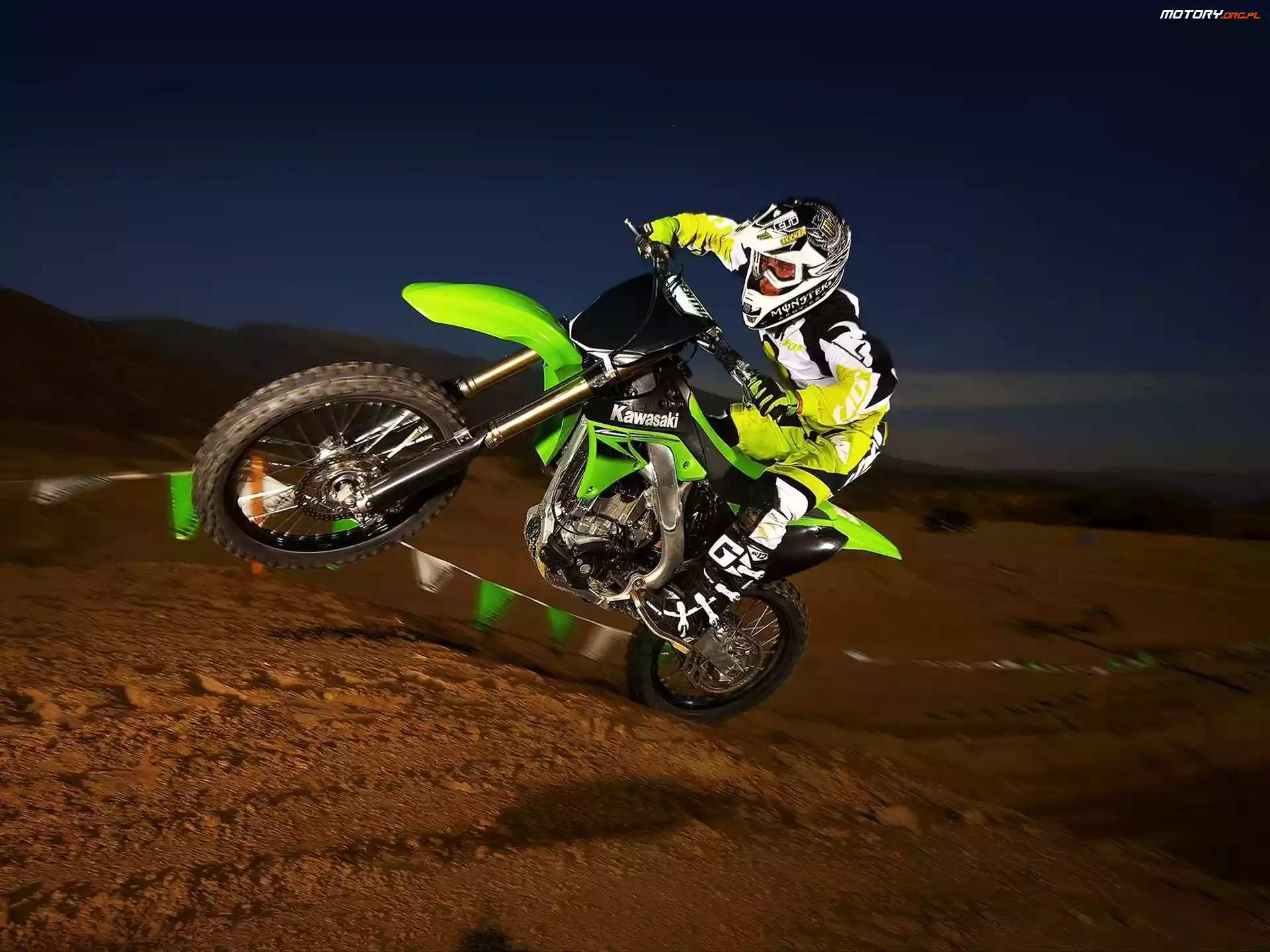 Rajdu, Kawasaki KX250F, Tor