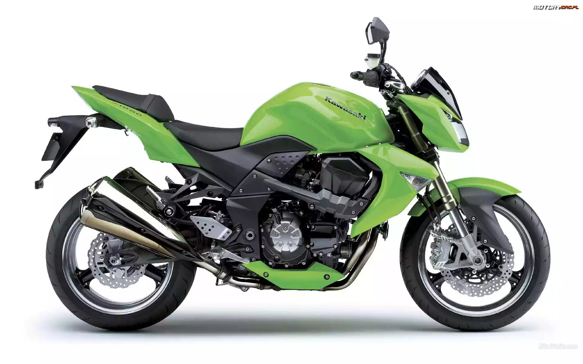 Wydechowy, Kawasaki Z1000, Układ