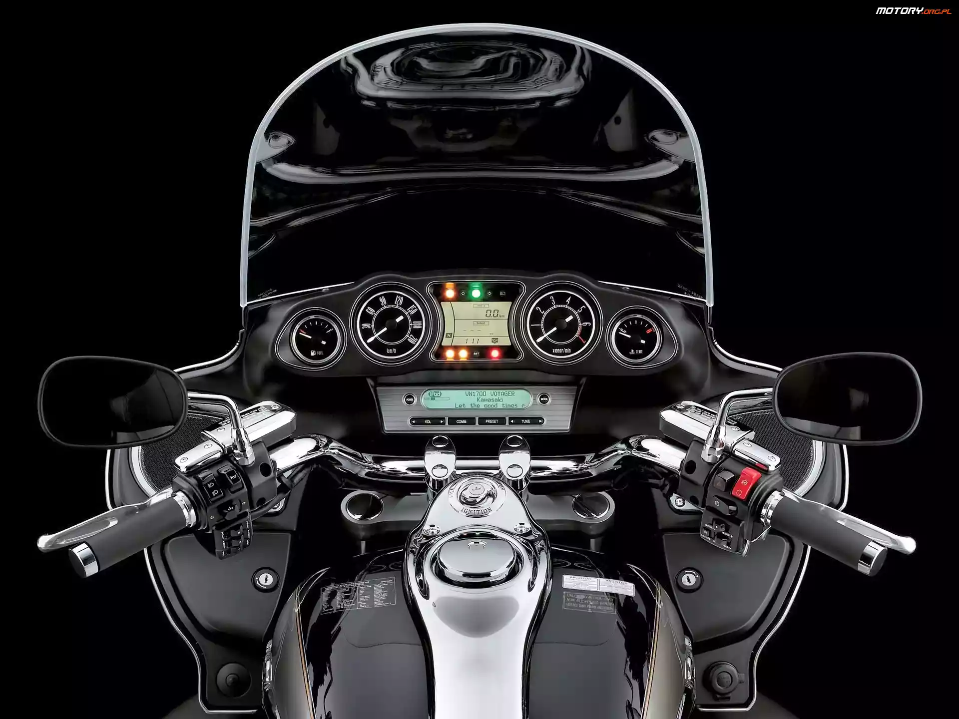 Zegary, Kawasaki VN 1700 Voyager