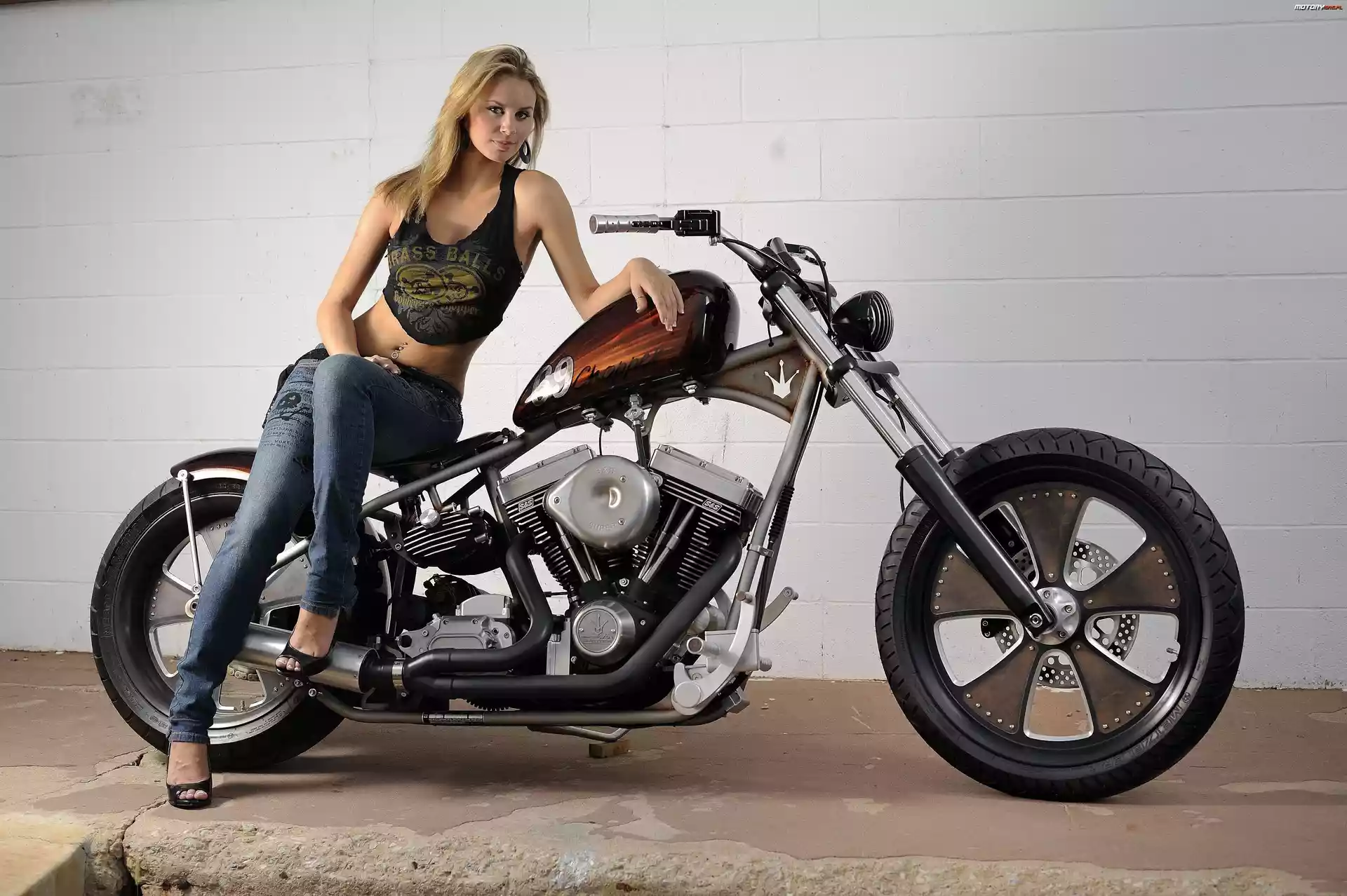 Chopper, Kobieta, Motor