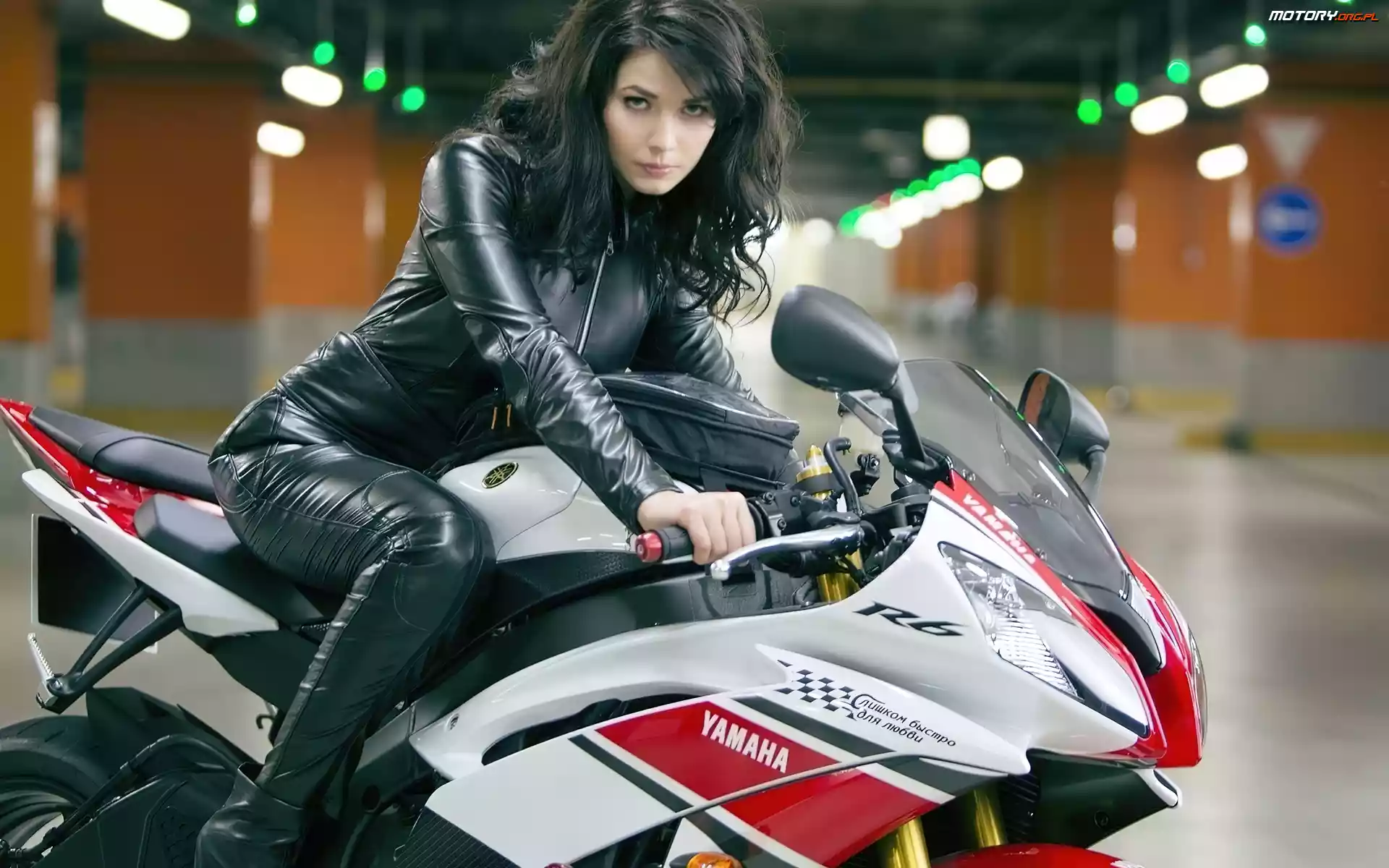 Yamaha, Kobieta, Motocykl
