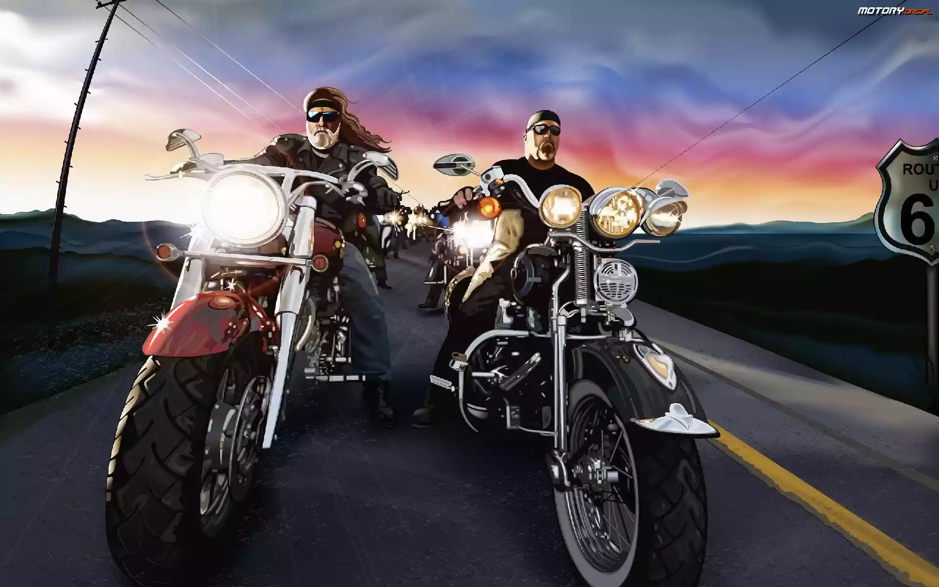 Światła, Motory, Koła