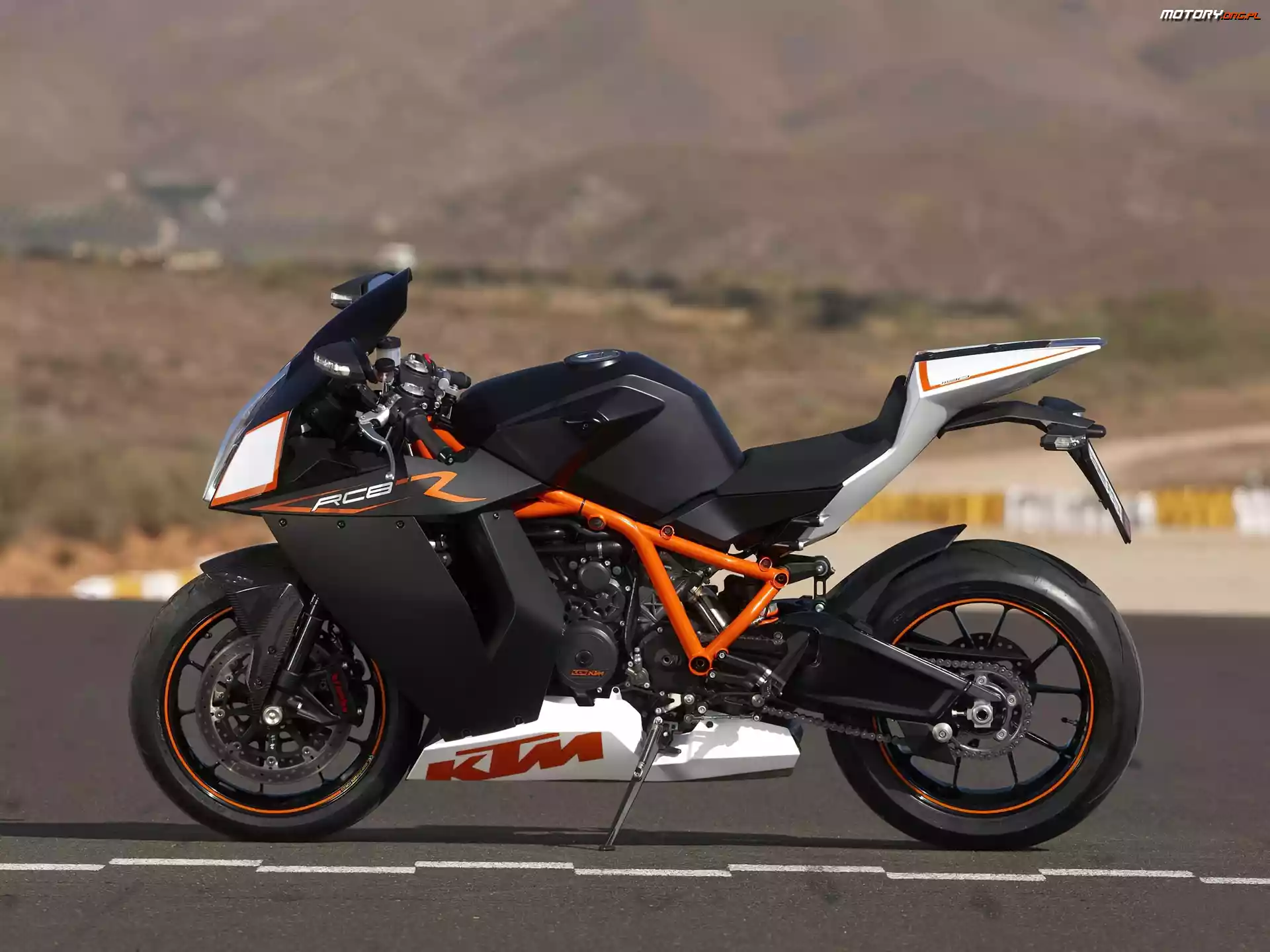Rama, KTM RC8, Pomarańczowa