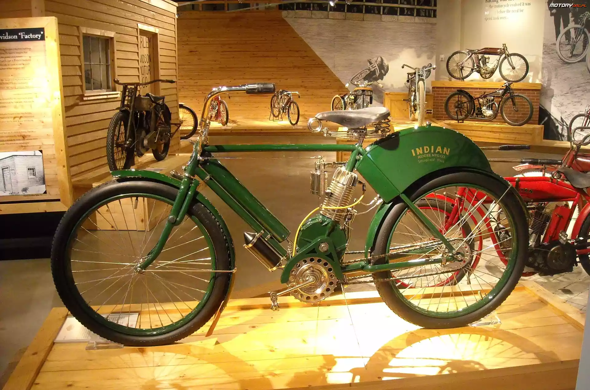 Muzeum, Motocykl, Harley Davidson