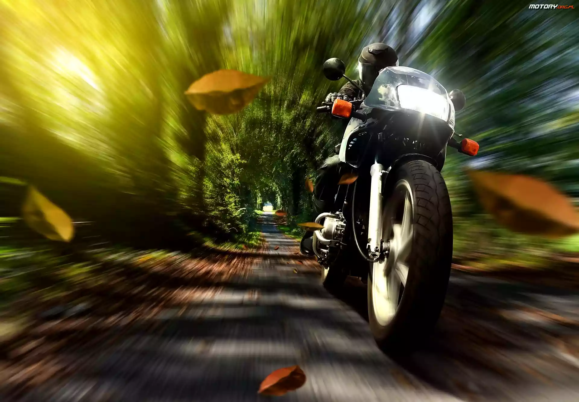 Pęd, Motocykl, Droga