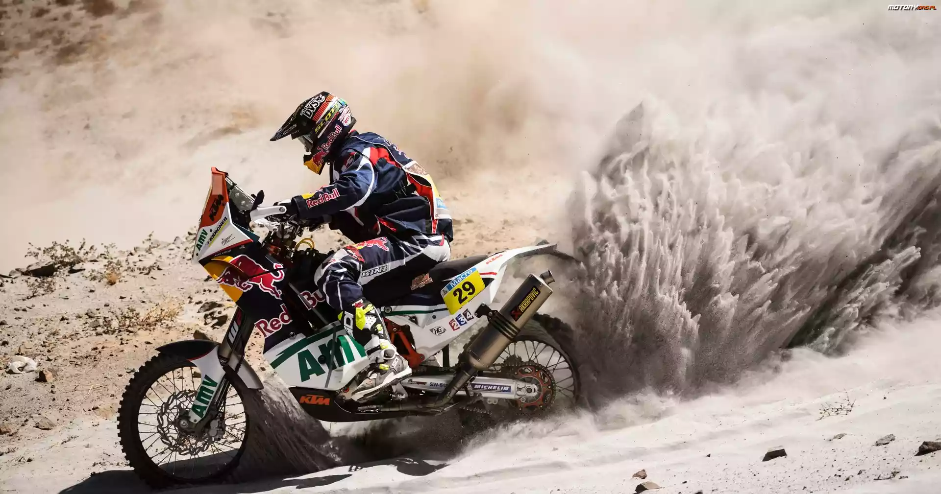 Motocyklista, Dakar, KTM, Rajd