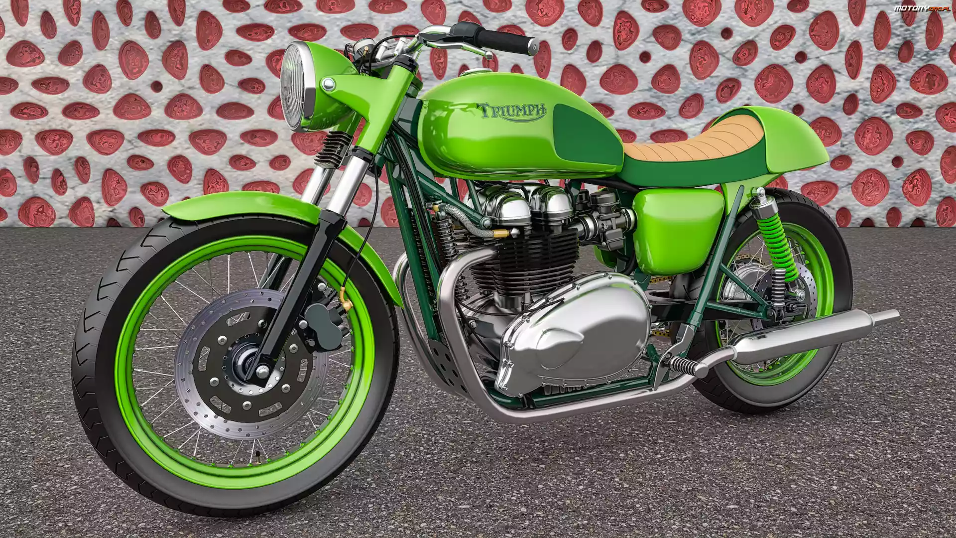 Motor, Triumph Bonneville Cafe Racer