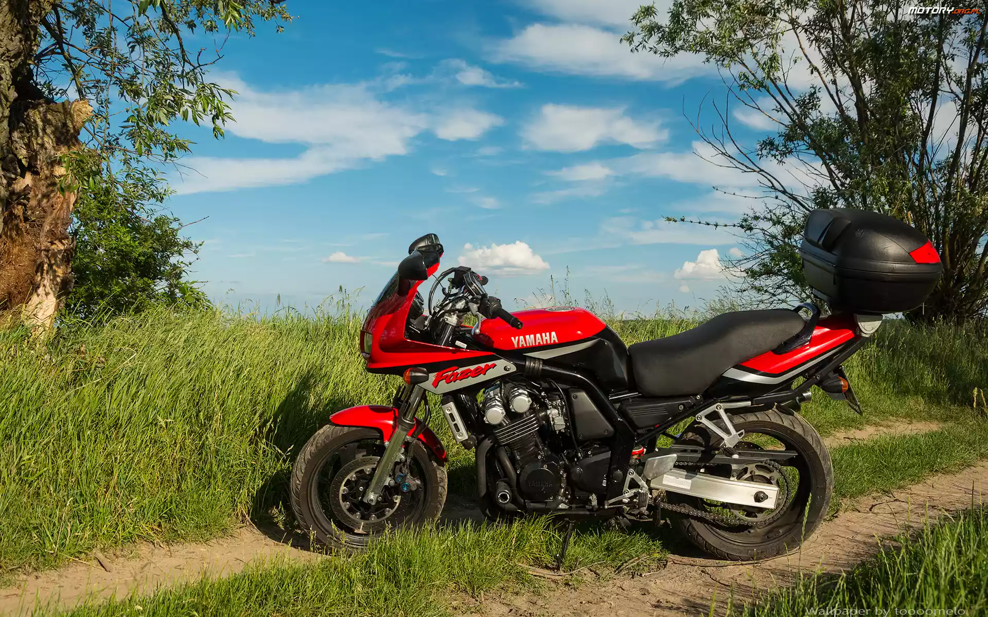 Plener, Motocykl, Yamaha FZS600 Fazer