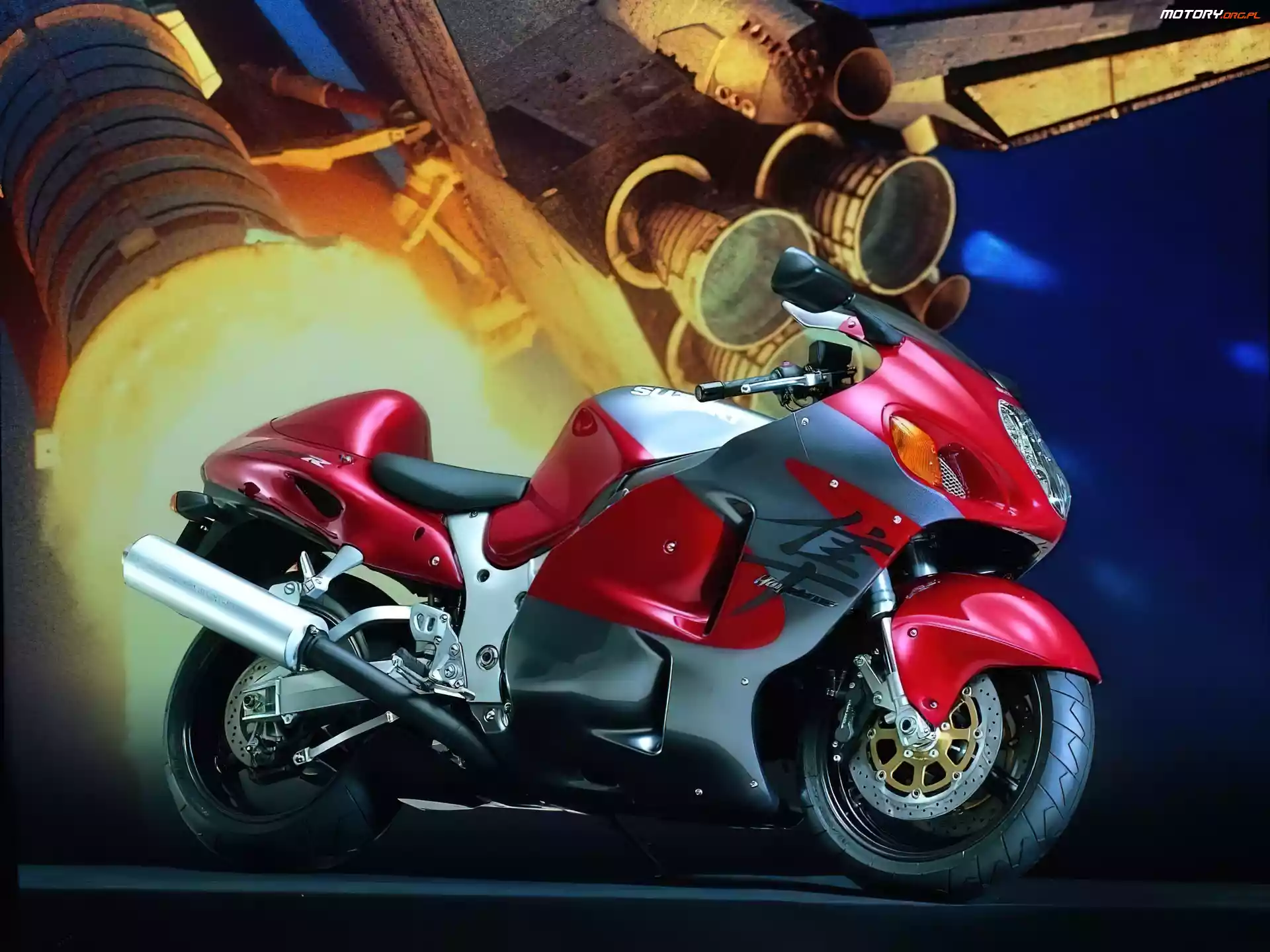 Odrzutowe, Suzuki Hayabusa 1300, Silniki