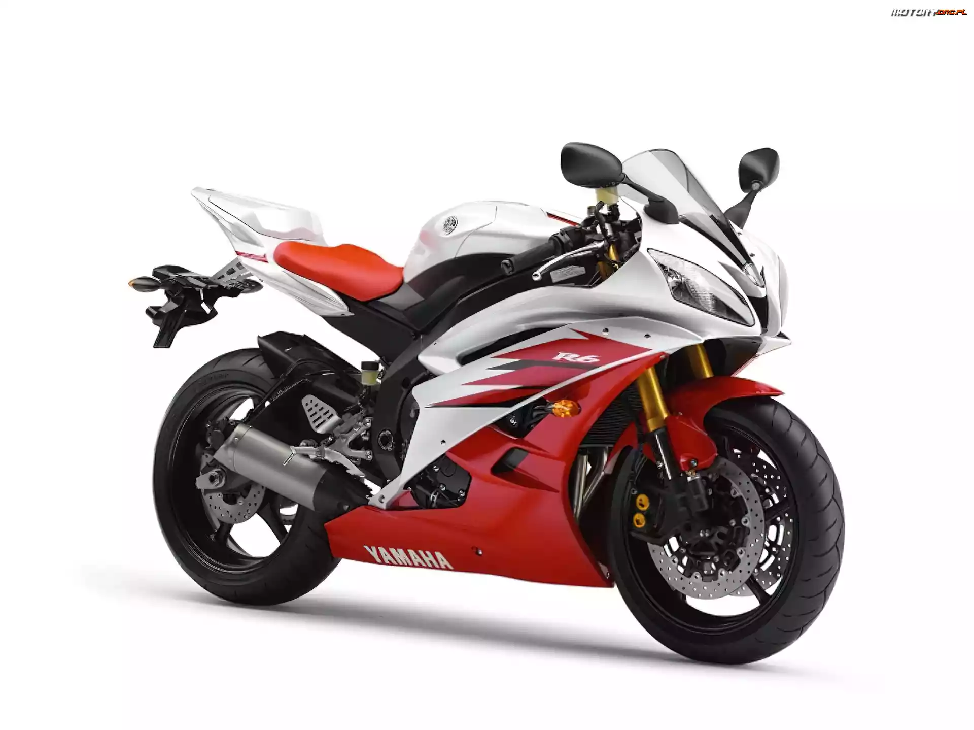 światła, kierownica, Motory Yamaha, siedzenie , tłumik , Ścigacze, Sportowe, lusterka