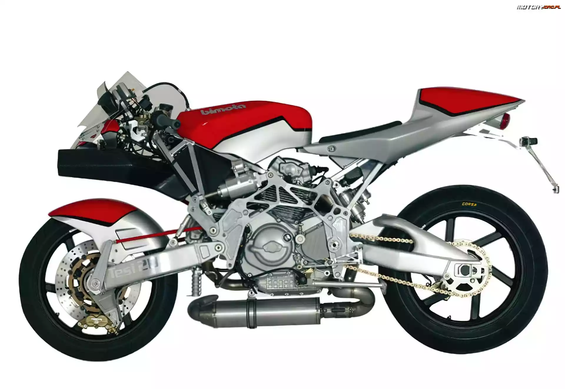 2D, Naked, Bimota, Tesi 3D, Futurystyczny, Motor