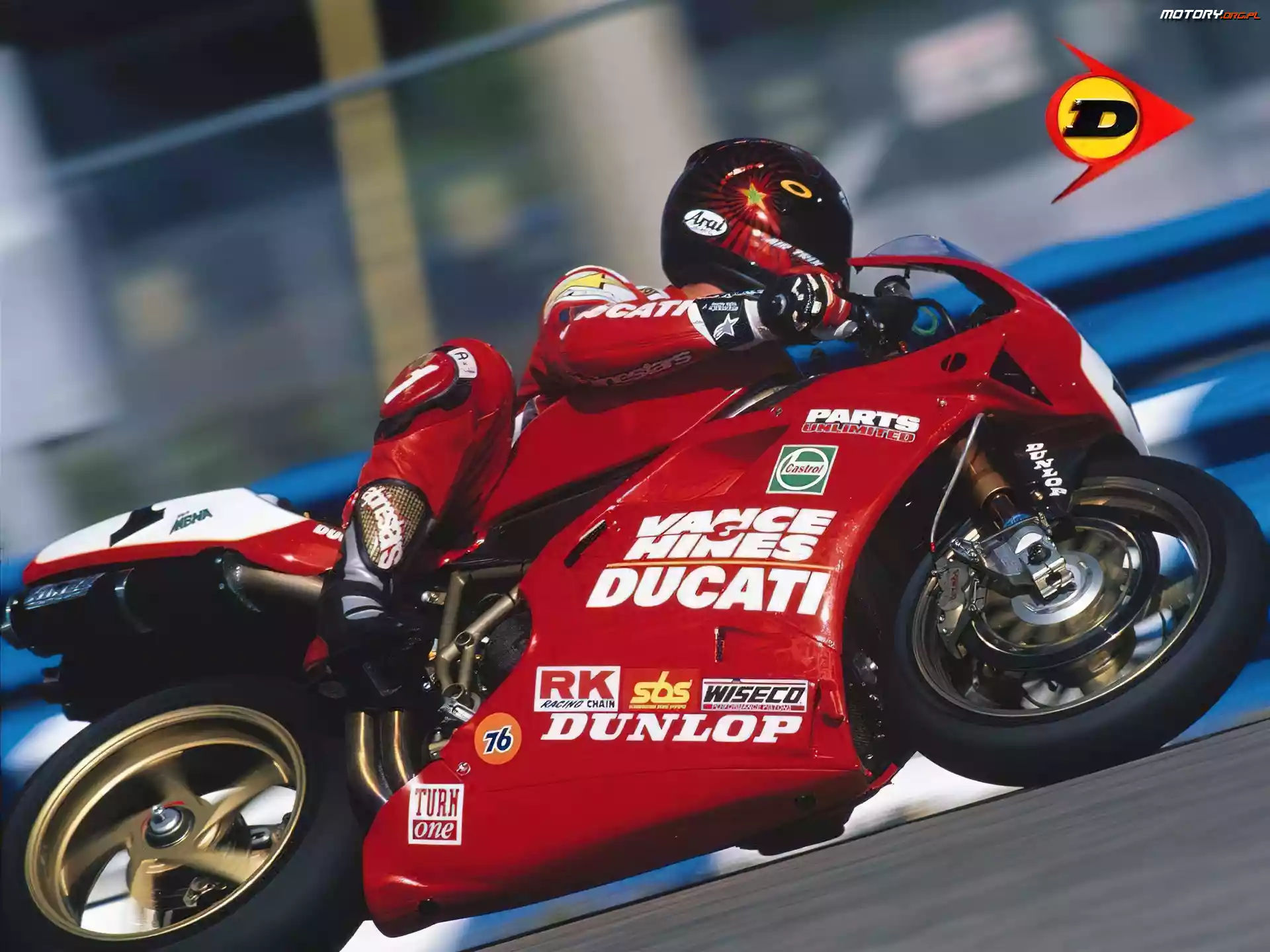 Wyścigowy, Ducati, Tor