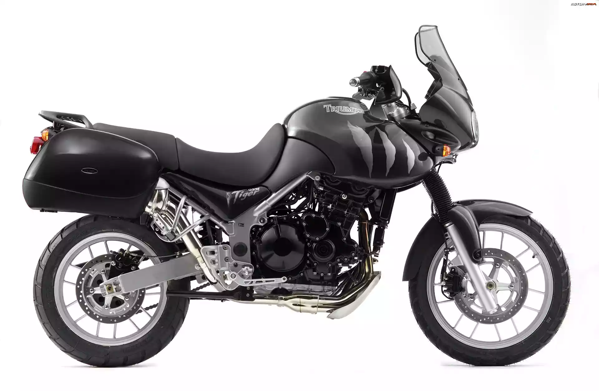 Boczne, Triumph Tiger 955i, Kufry