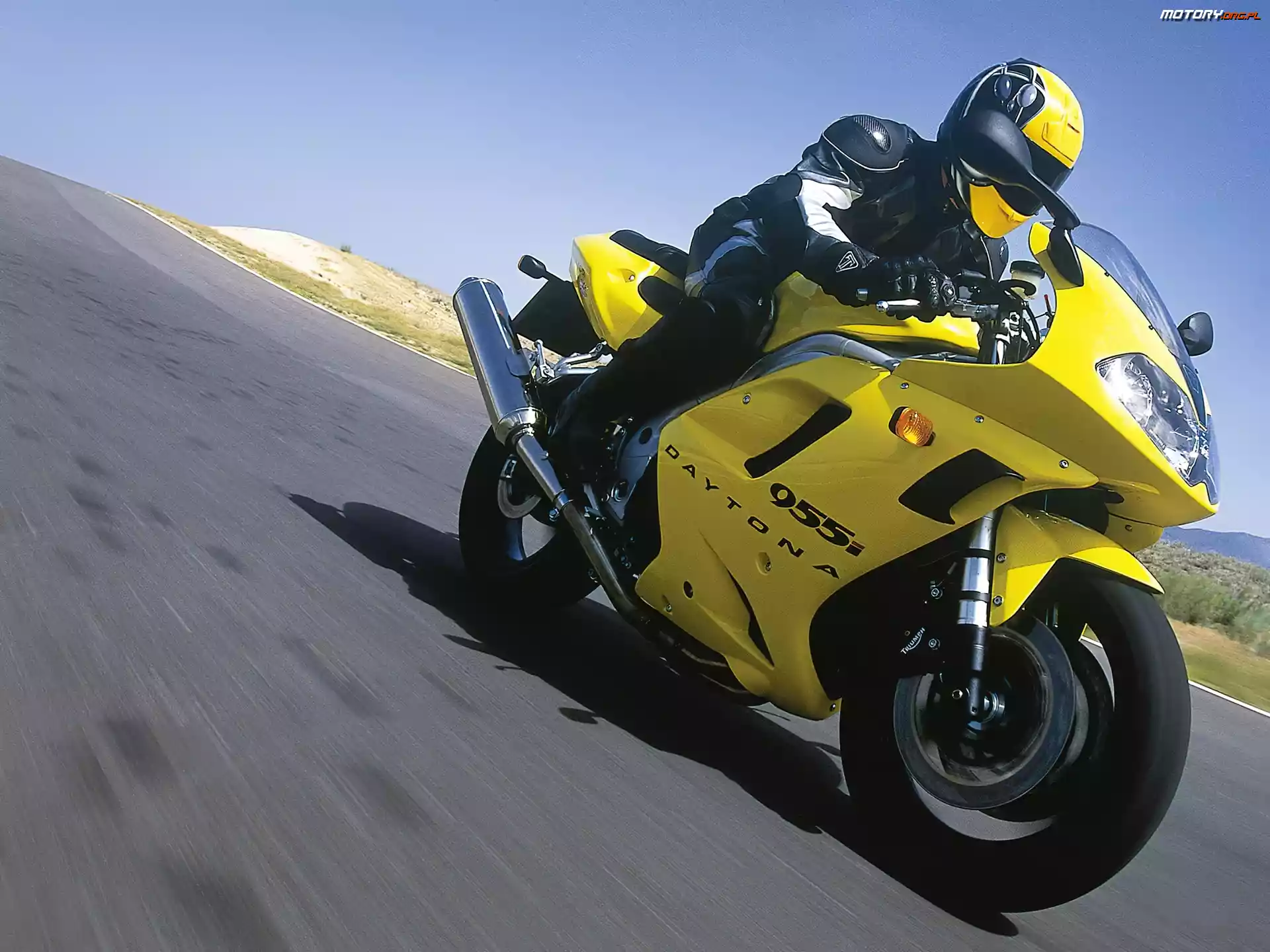 Kierownica, Triumph Daytona 955i, Owiewki