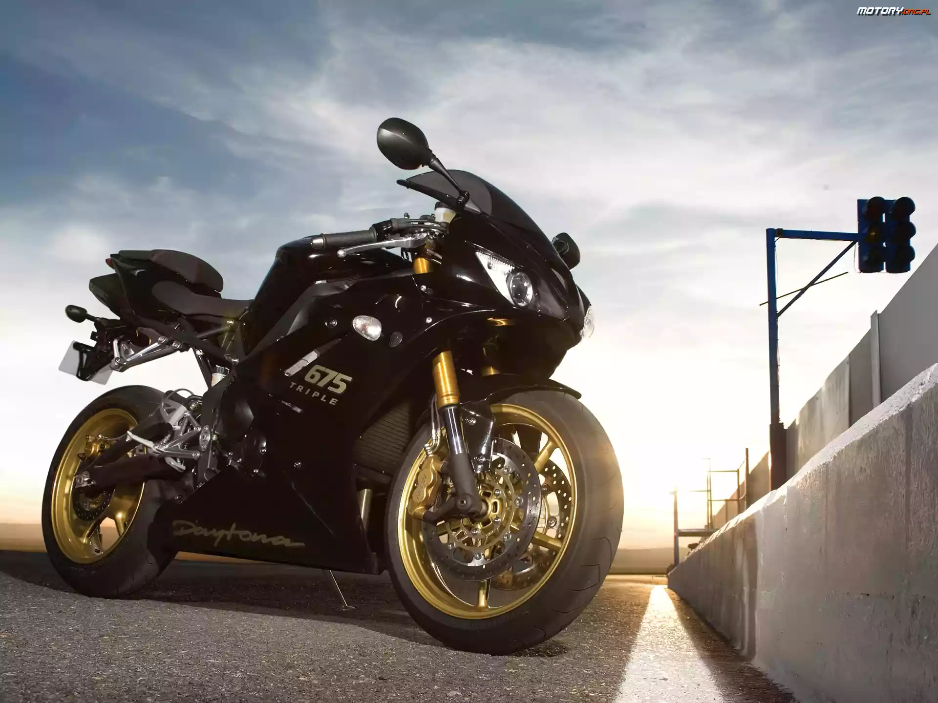 Alufelgi, Triumph Daytona 675 SE, Złote