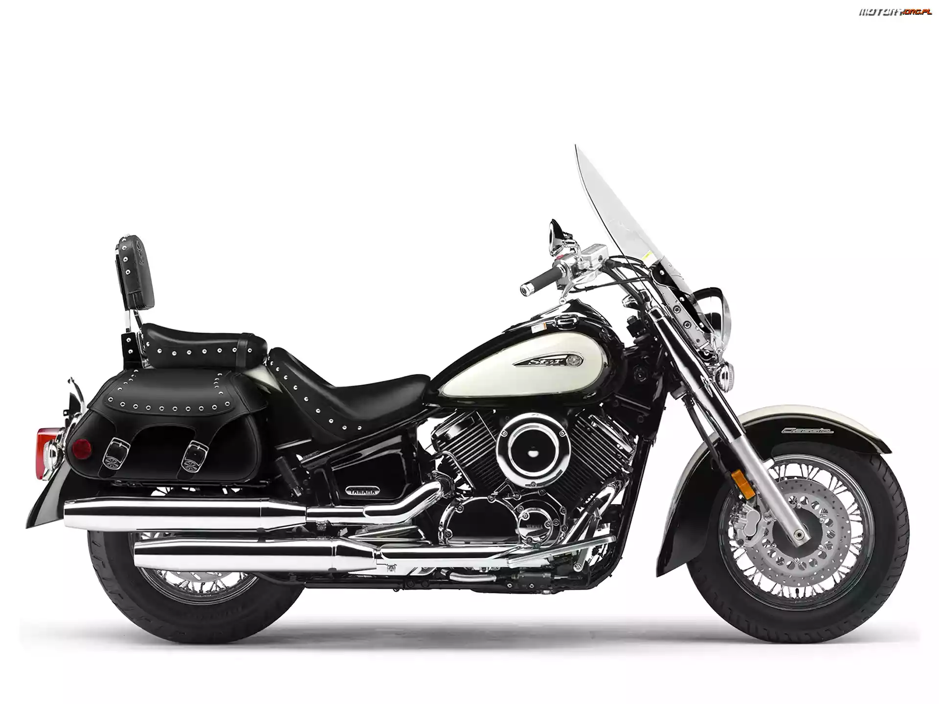 Sakwy, Yamaha V-Star 1100 Silverado, Szyba