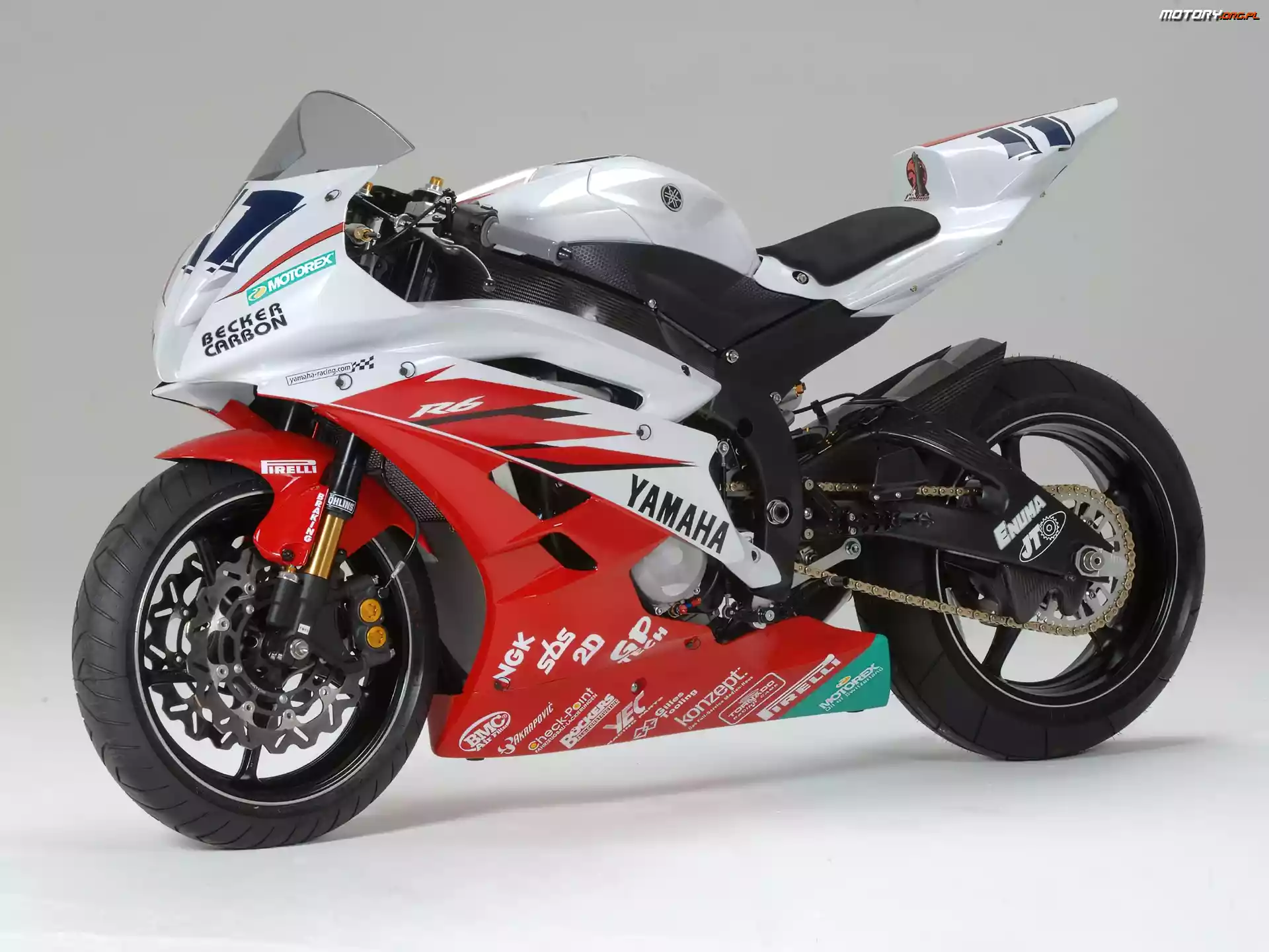 Yamaha YZF R6, Karbon, Rama, Czarna