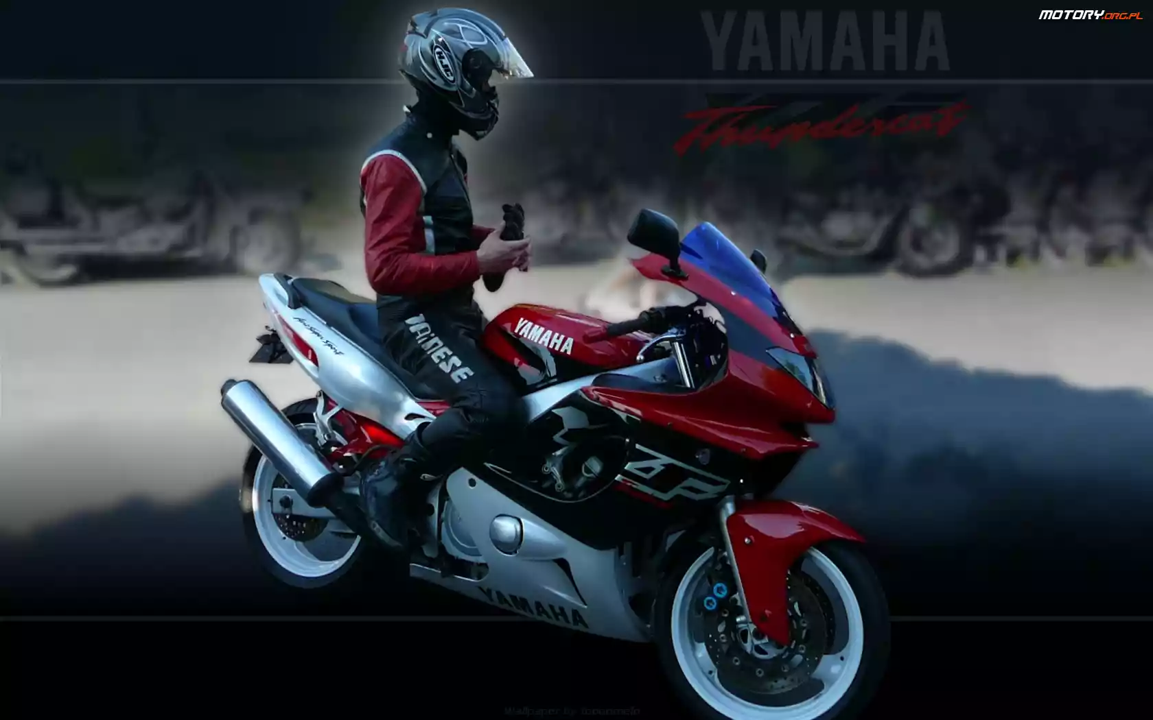 Thundercat, Motocyklist, Yamaha, Motocykl
