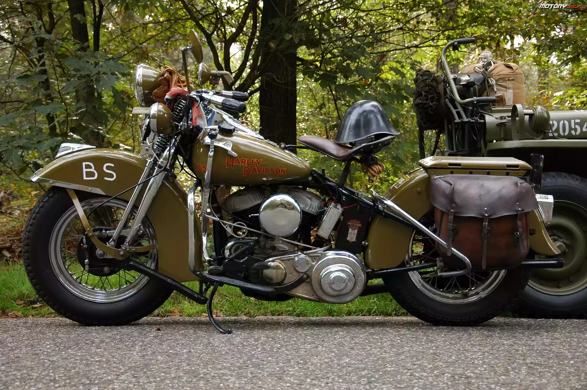 Zabytek, Motor, Harley- Davidson