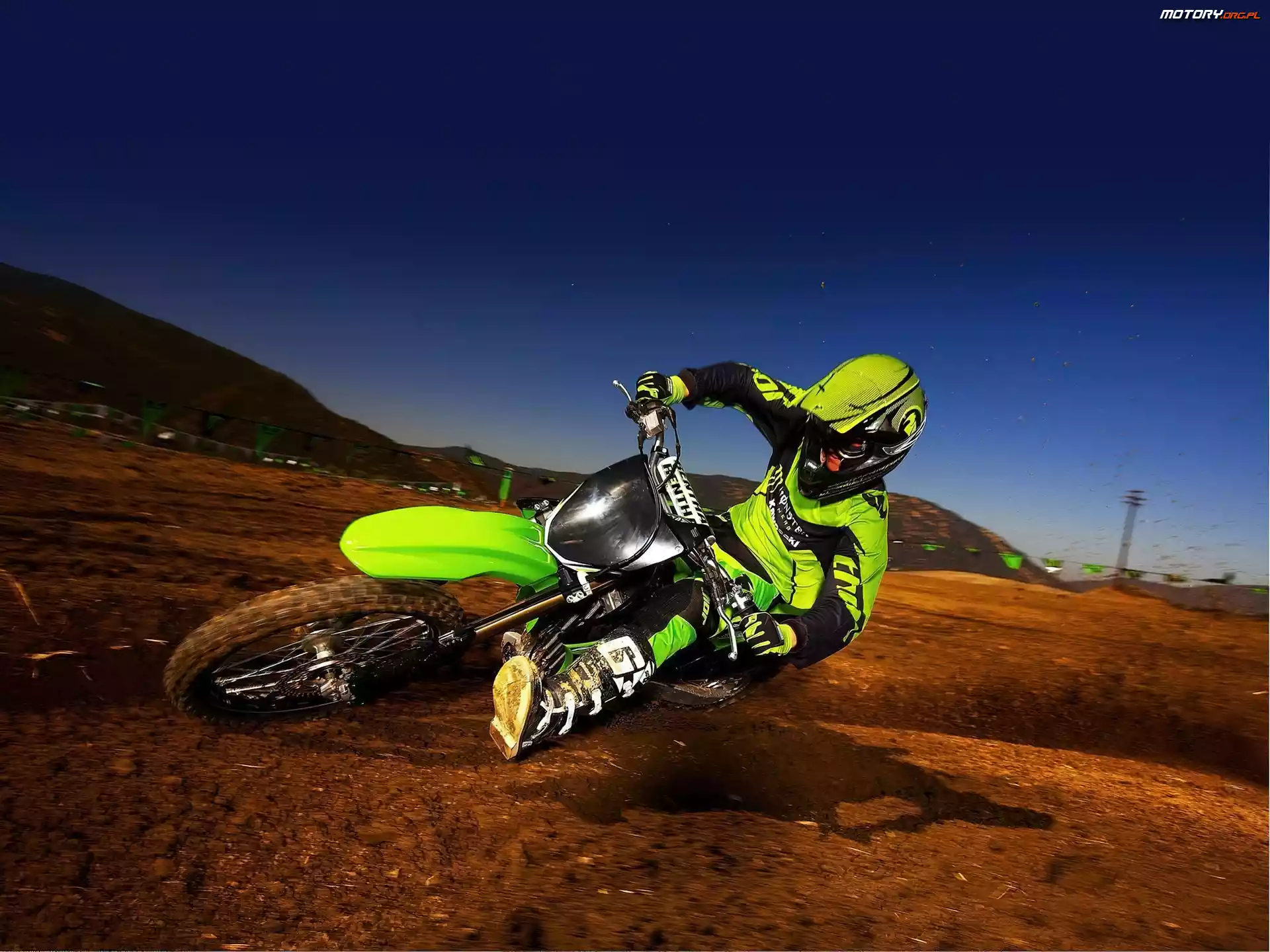 Kawasaki KX250F Monster Energy, Zielone