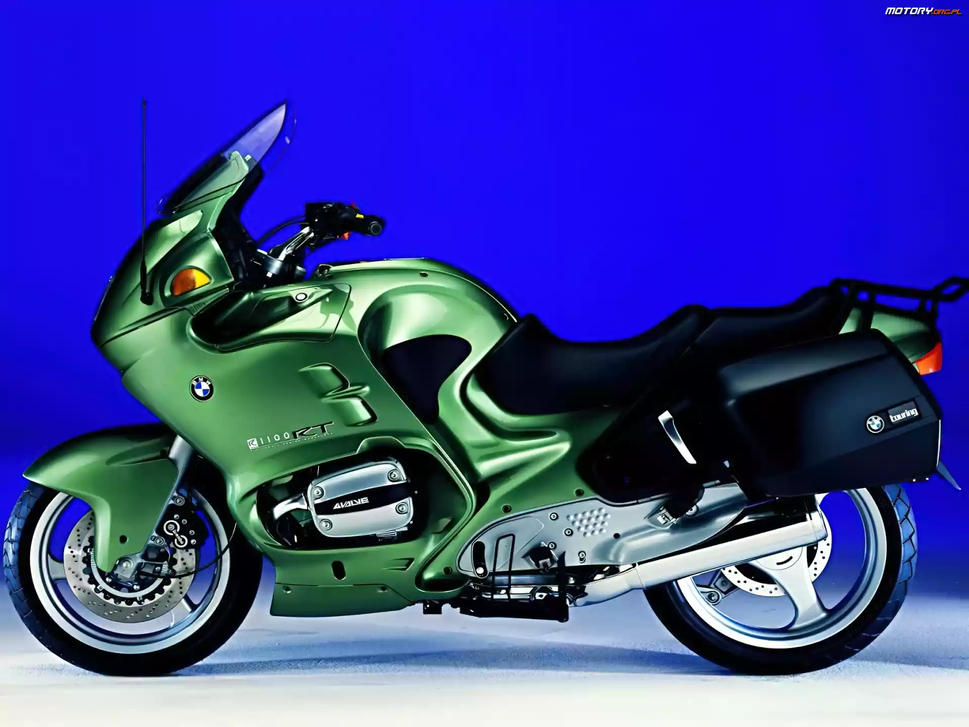 BMW R1100 Rt, zielony